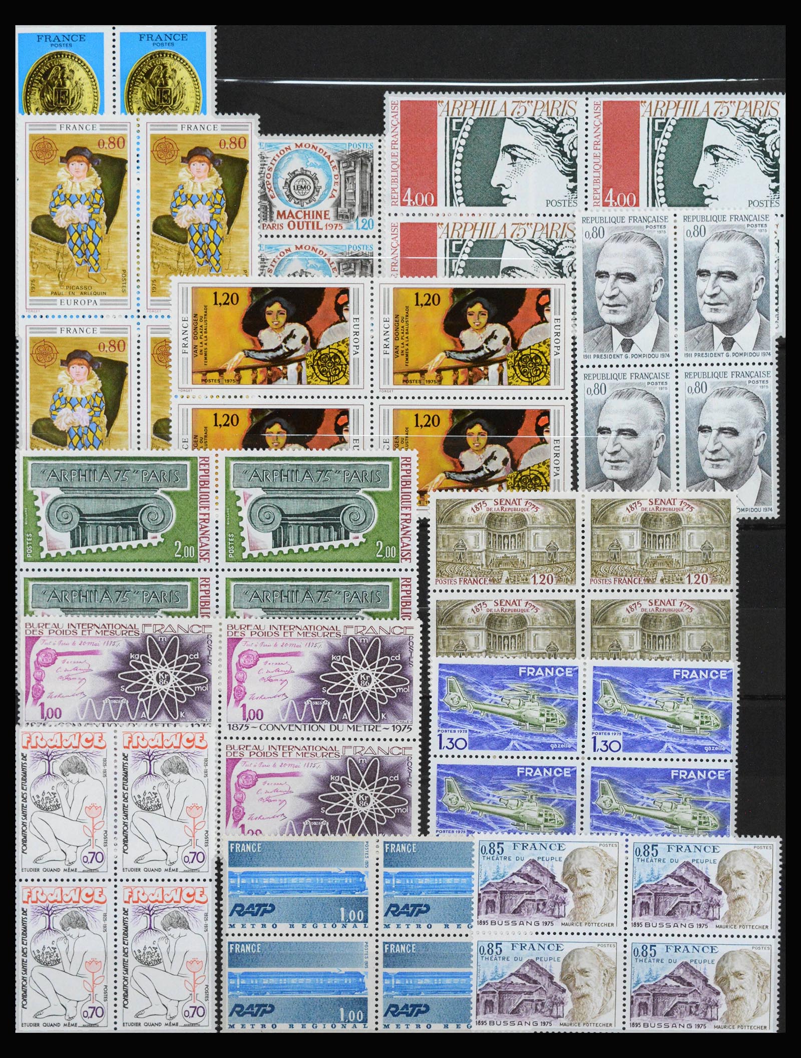 39125 0020 - Postzegelverzameling 39125 Frankrijk 1849-2021.