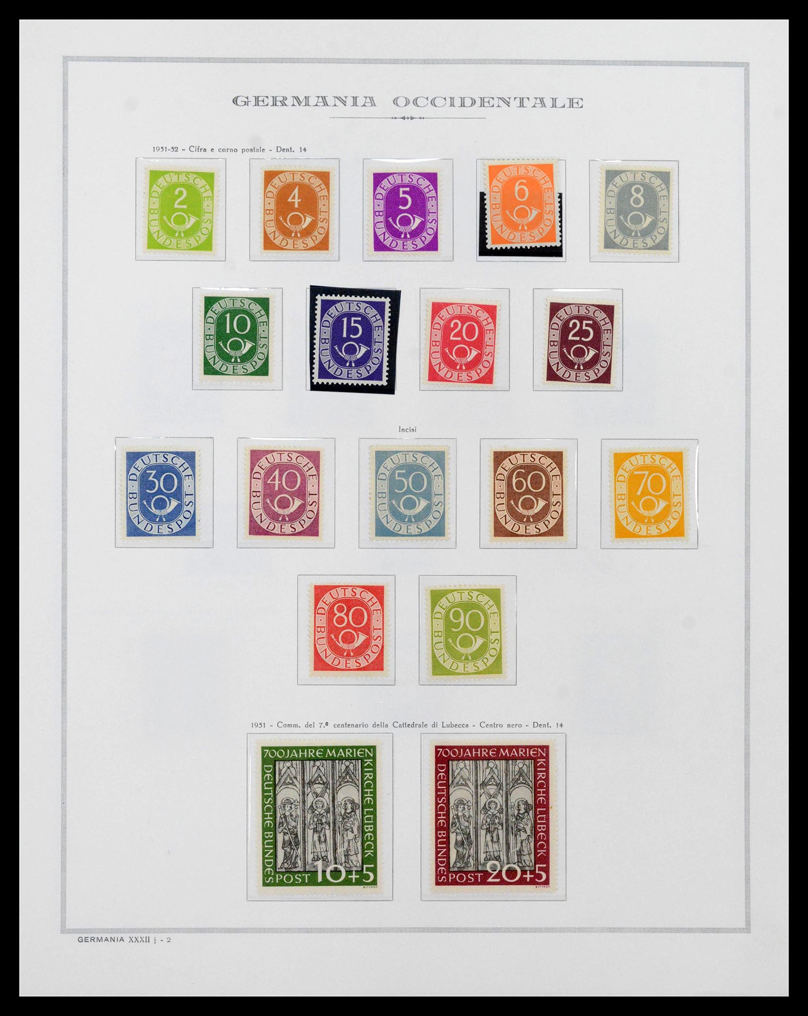 39131 0002 - Postzegelverzameling 39131 Bundespost 1949-1997.