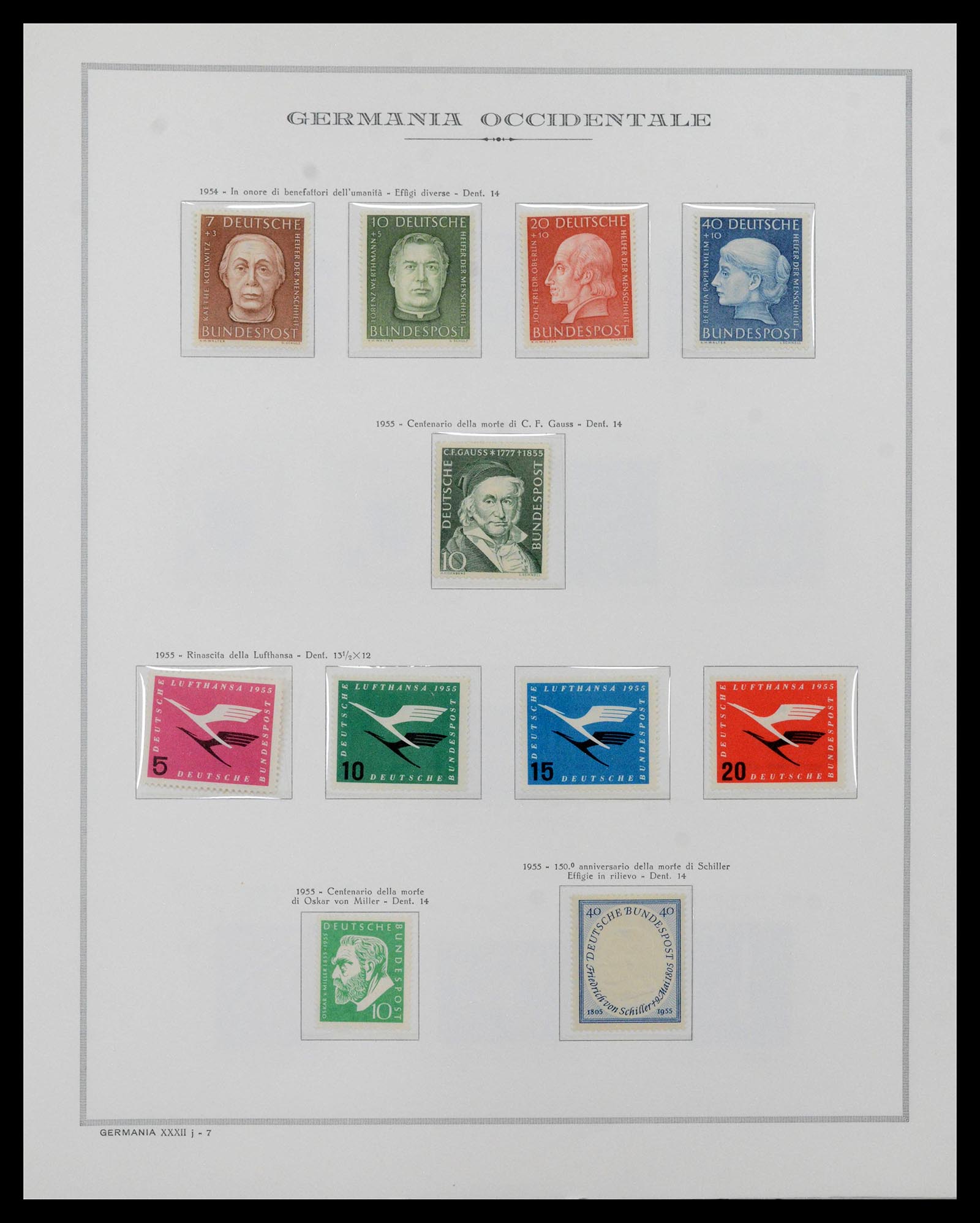 39131 0007 - Stamp collection 39131 Bundespost 1949-1997.