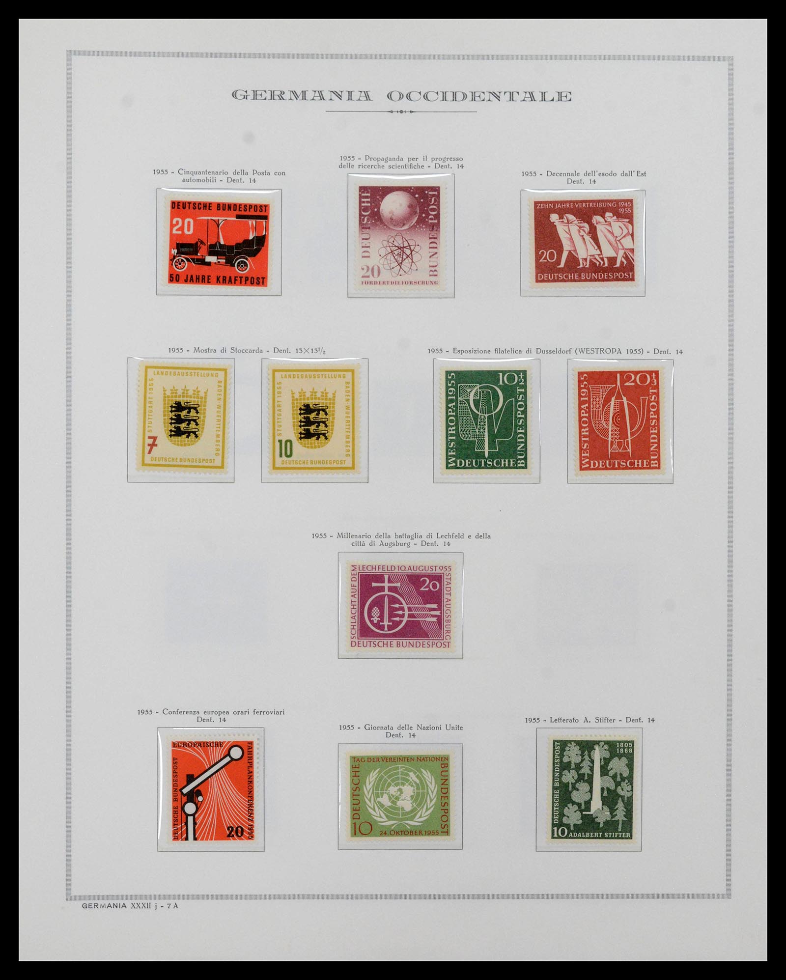 39131 0008 - Stamp collection 39131 Bundespost 1949-1997.