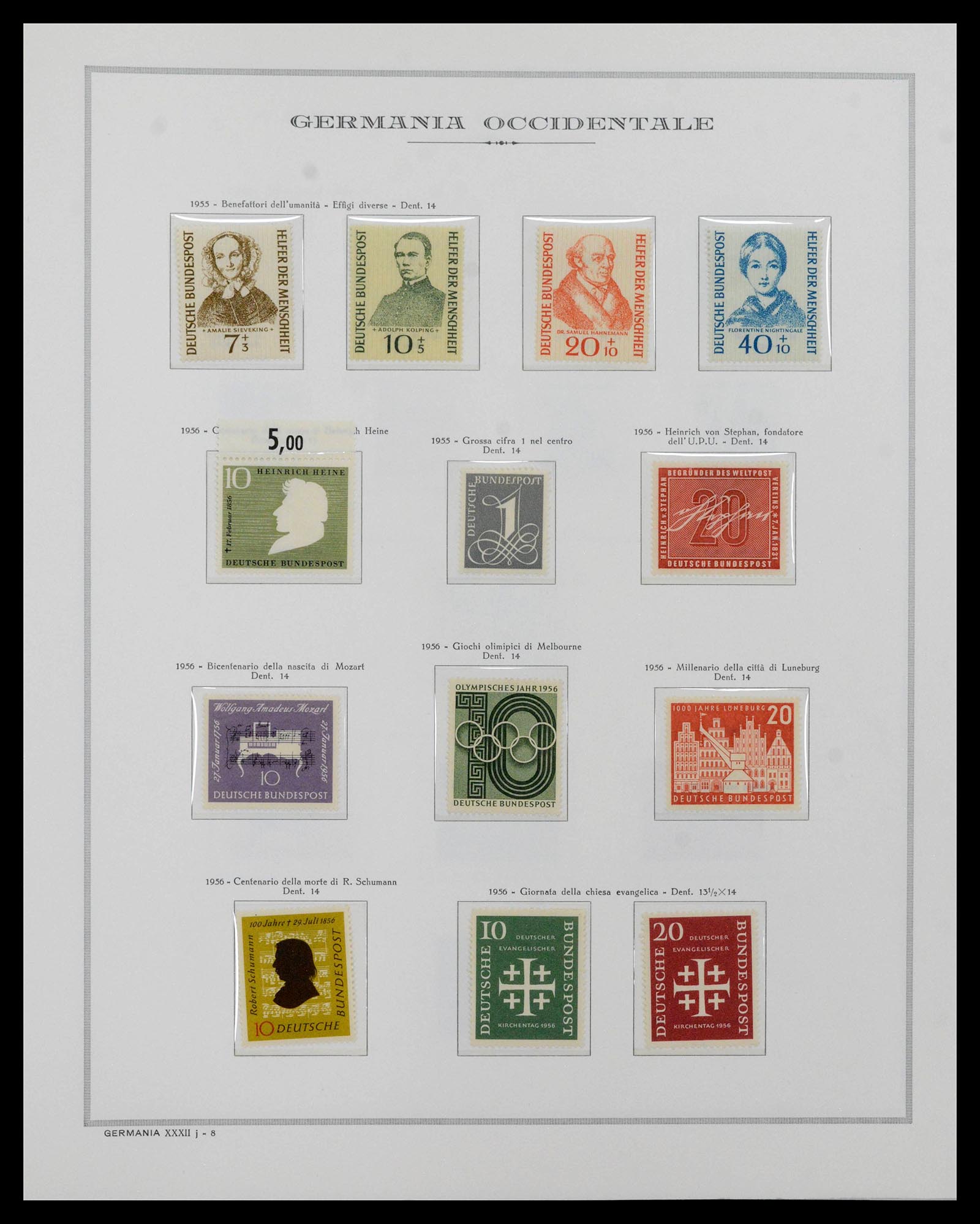 39131 0009 - Stamp collection 39131 Bundespost 1949-1997.