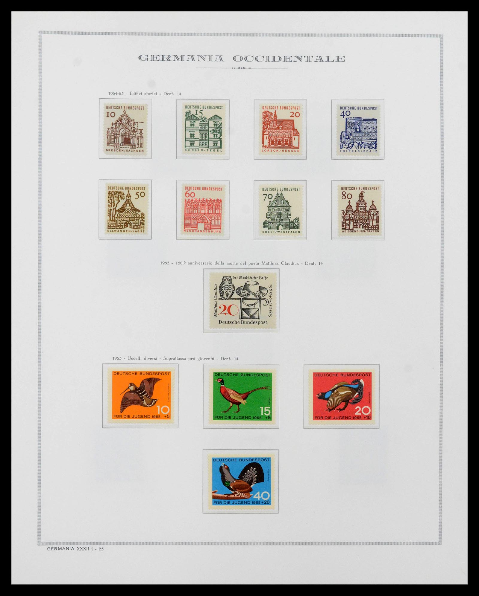 39131 0010 - Stamp collection 39131 Bundespost 1949-1997.