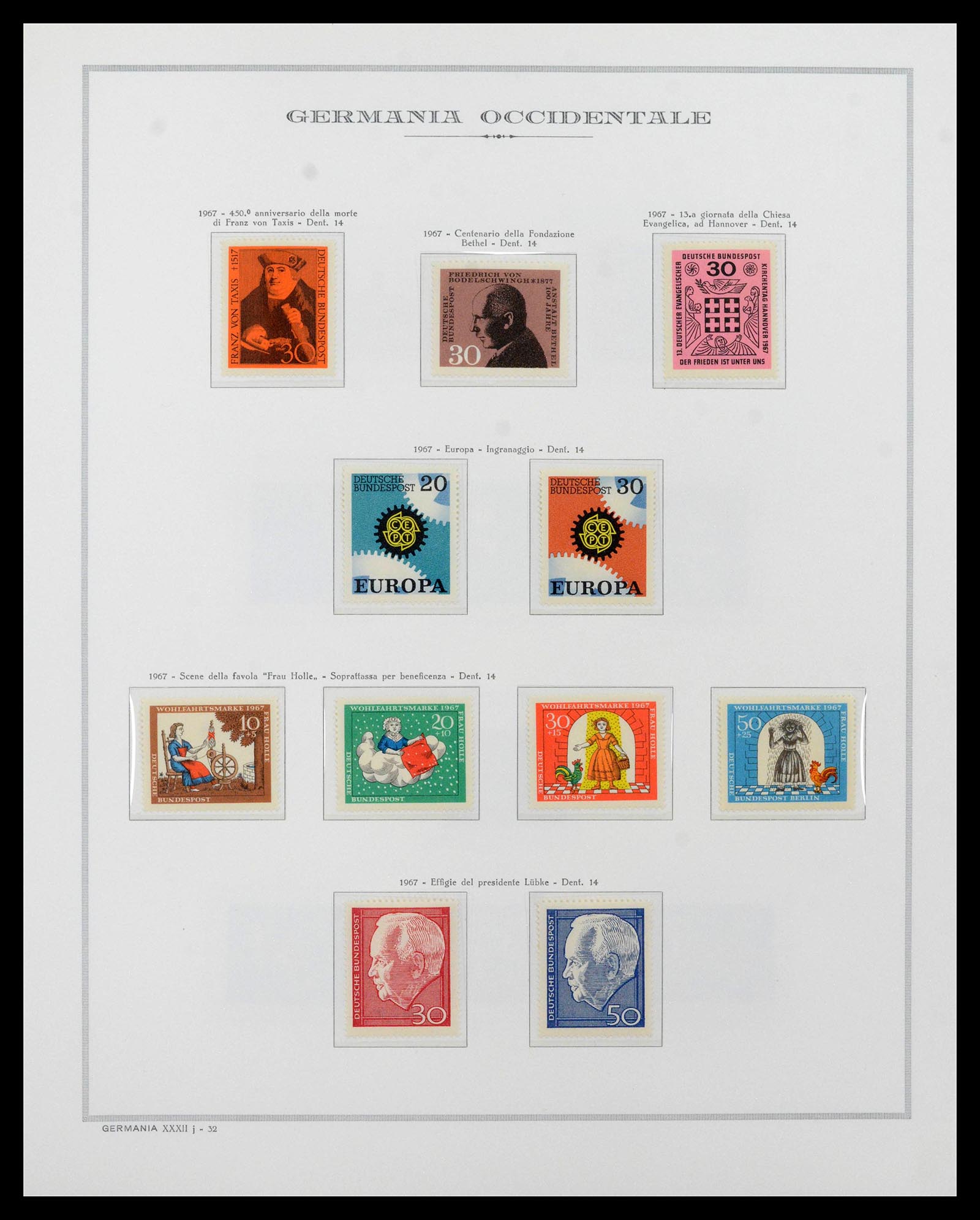 39131 0017 - Postzegelverzameling 39131 Bundespost 1949-1997.
