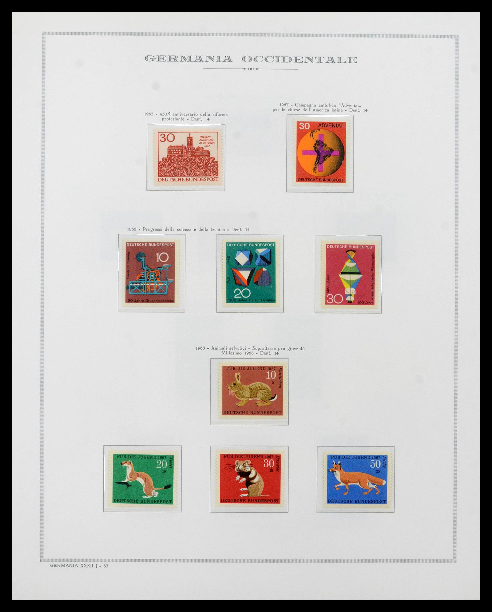 39131 0018 - Postzegelverzameling 39131 Bundespost 1949-1997.