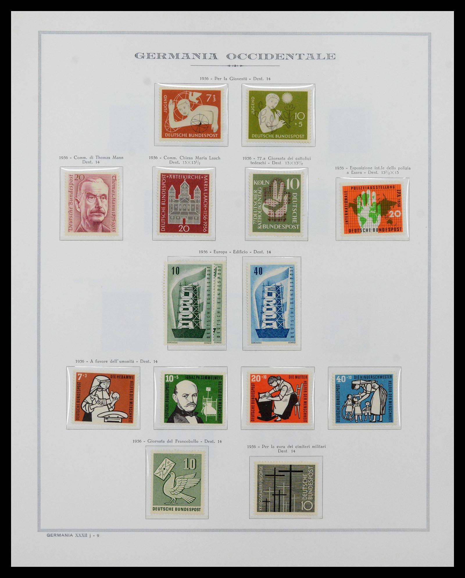 39131 0020 - Postzegelverzameling 39131 Bundespost 1949-1997.