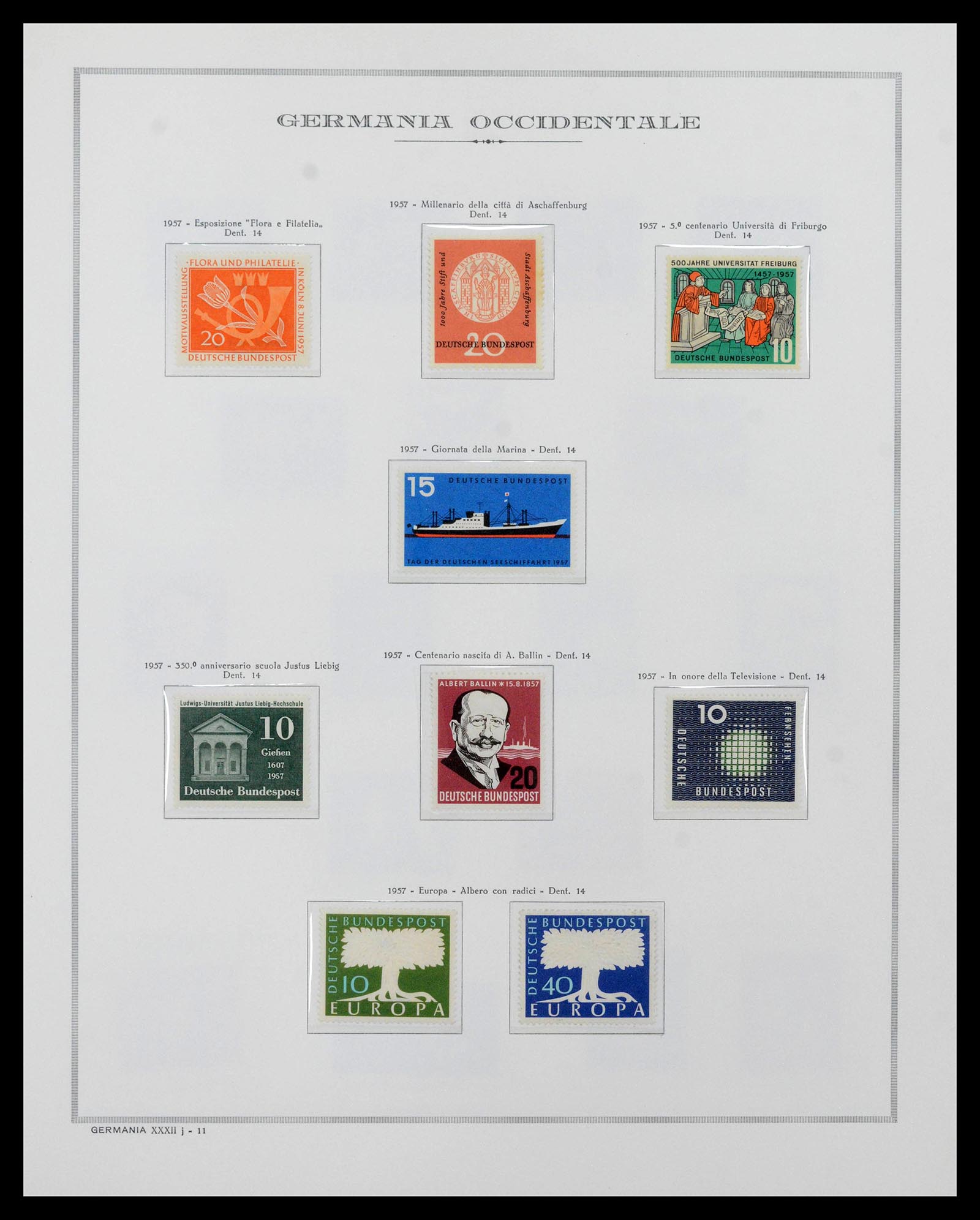 39131 0022 - Stamp collection 39131 Bundespost 1949-1997.
