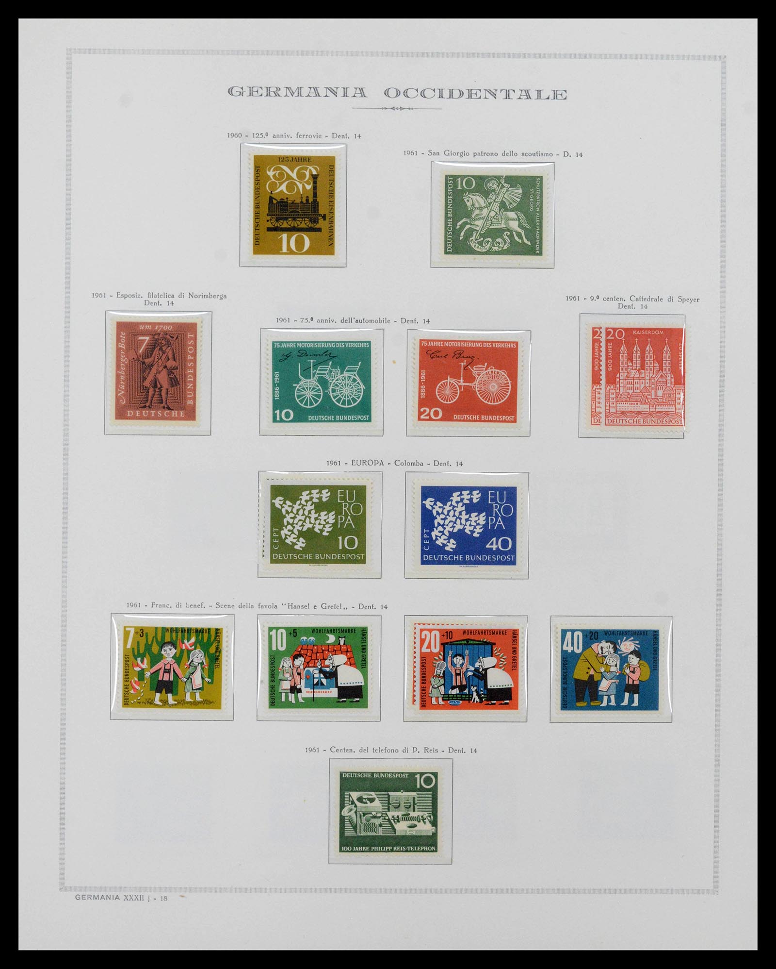 39131 0029 - Stamp collection 39131 Bundespost 1949-1997.
