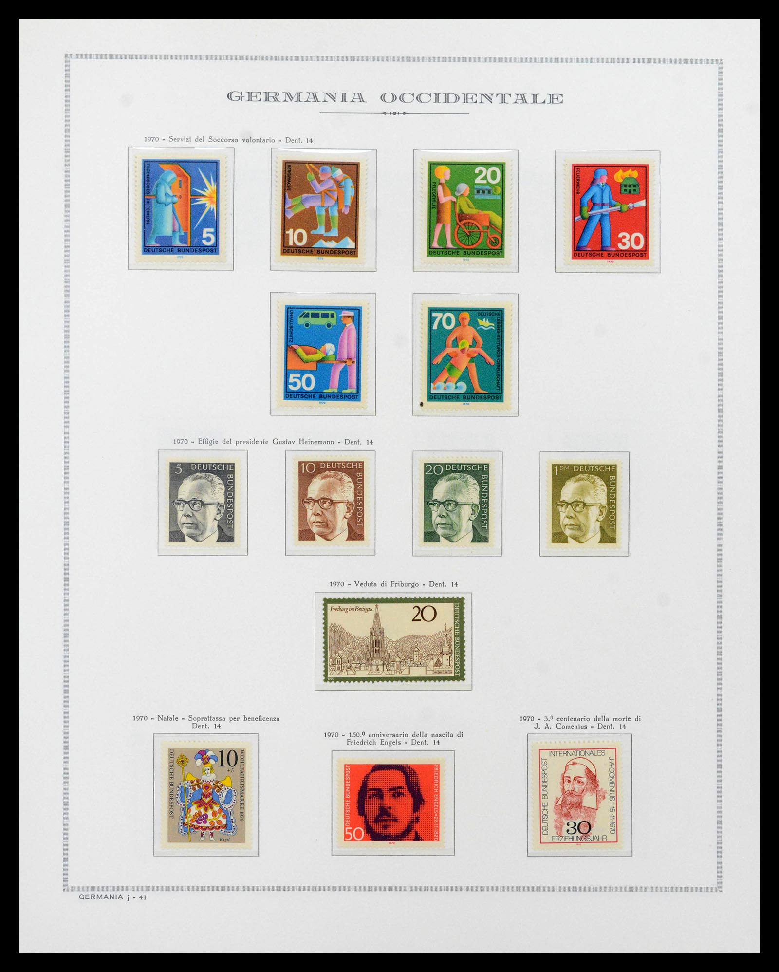 39131 0042 - Postzegelverzameling 39131 Bundespost 1949-1997.