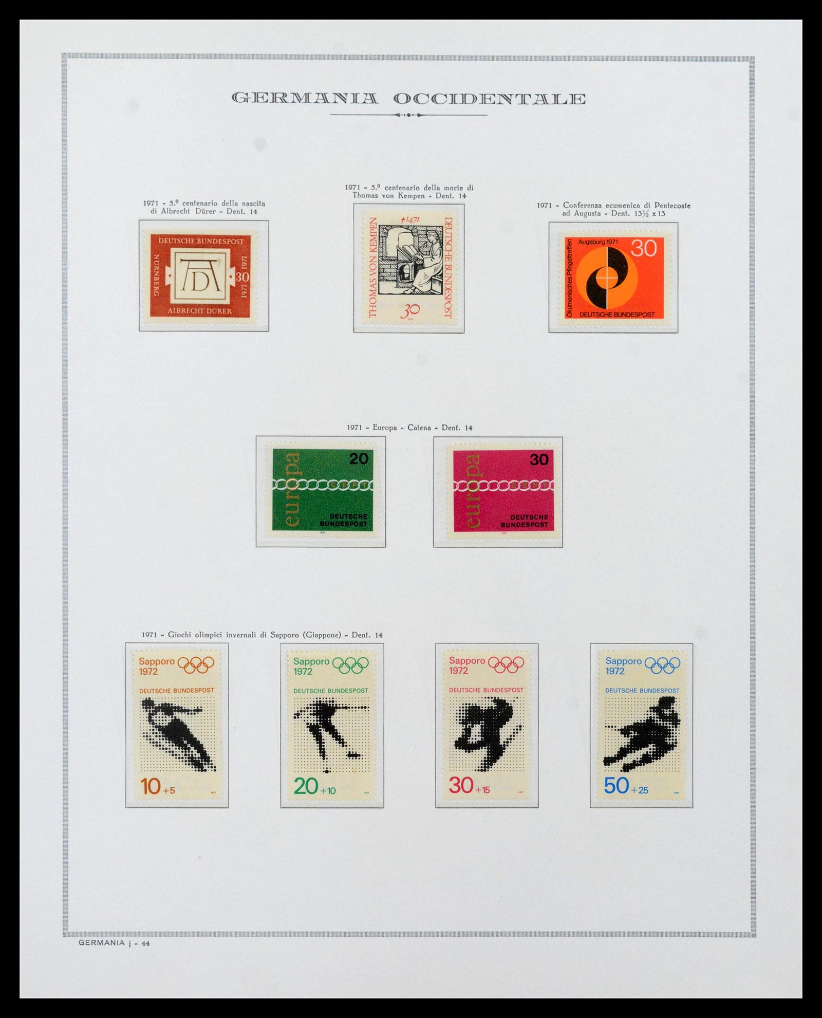 39131 0045 - Postzegelverzameling 39131 Bundespost 1949-1997.