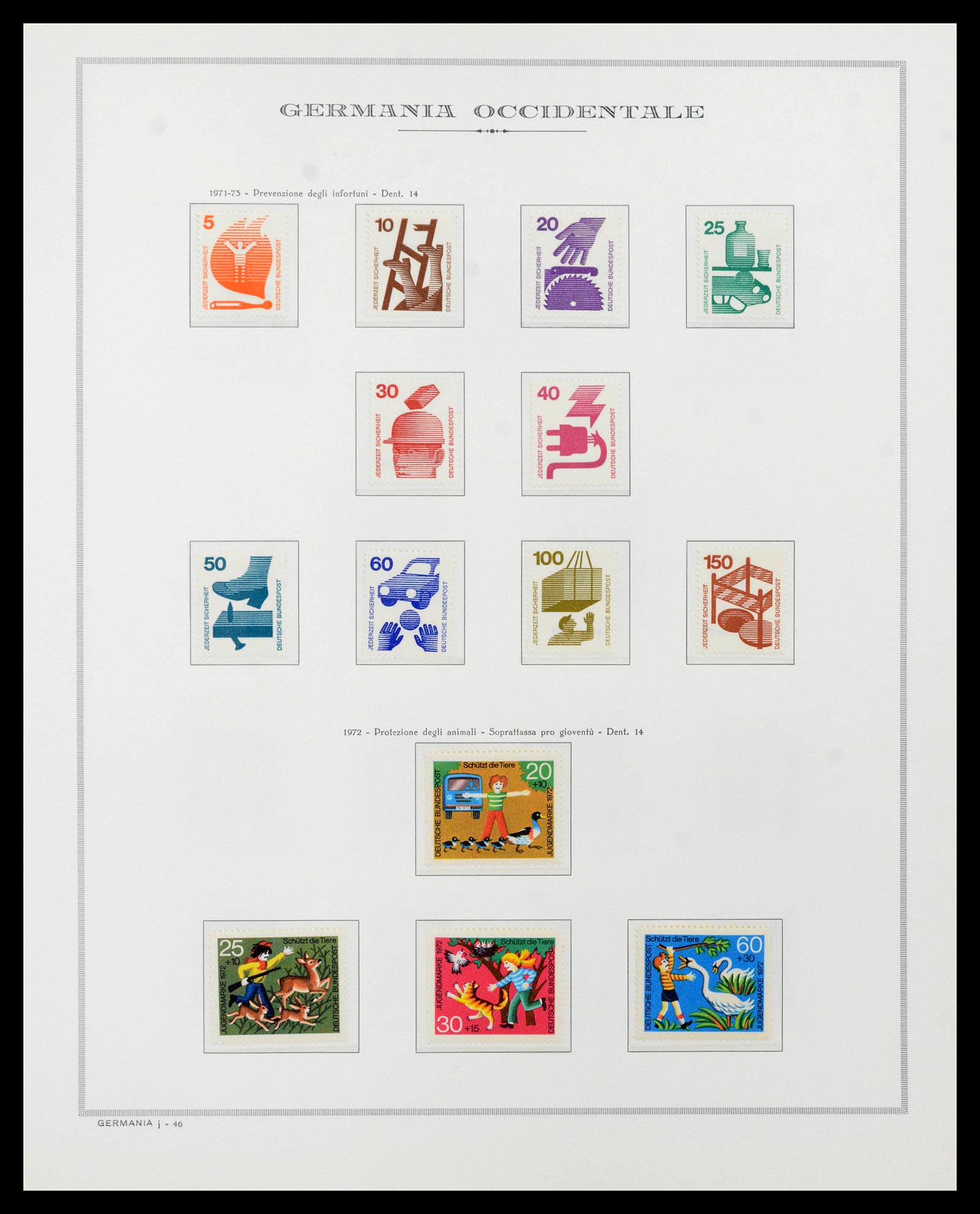 39131 0047 - Postzegelverzameling 39131 Bundespost 1949-1997.