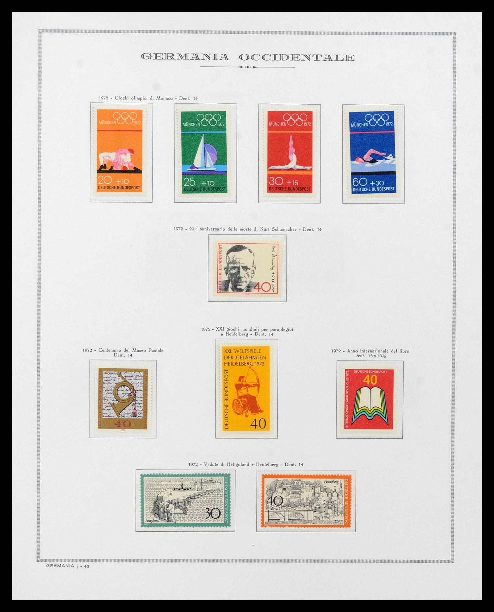 39131 0049 - Postzegelverzameling 39131 Bundespost 1949-1997.
