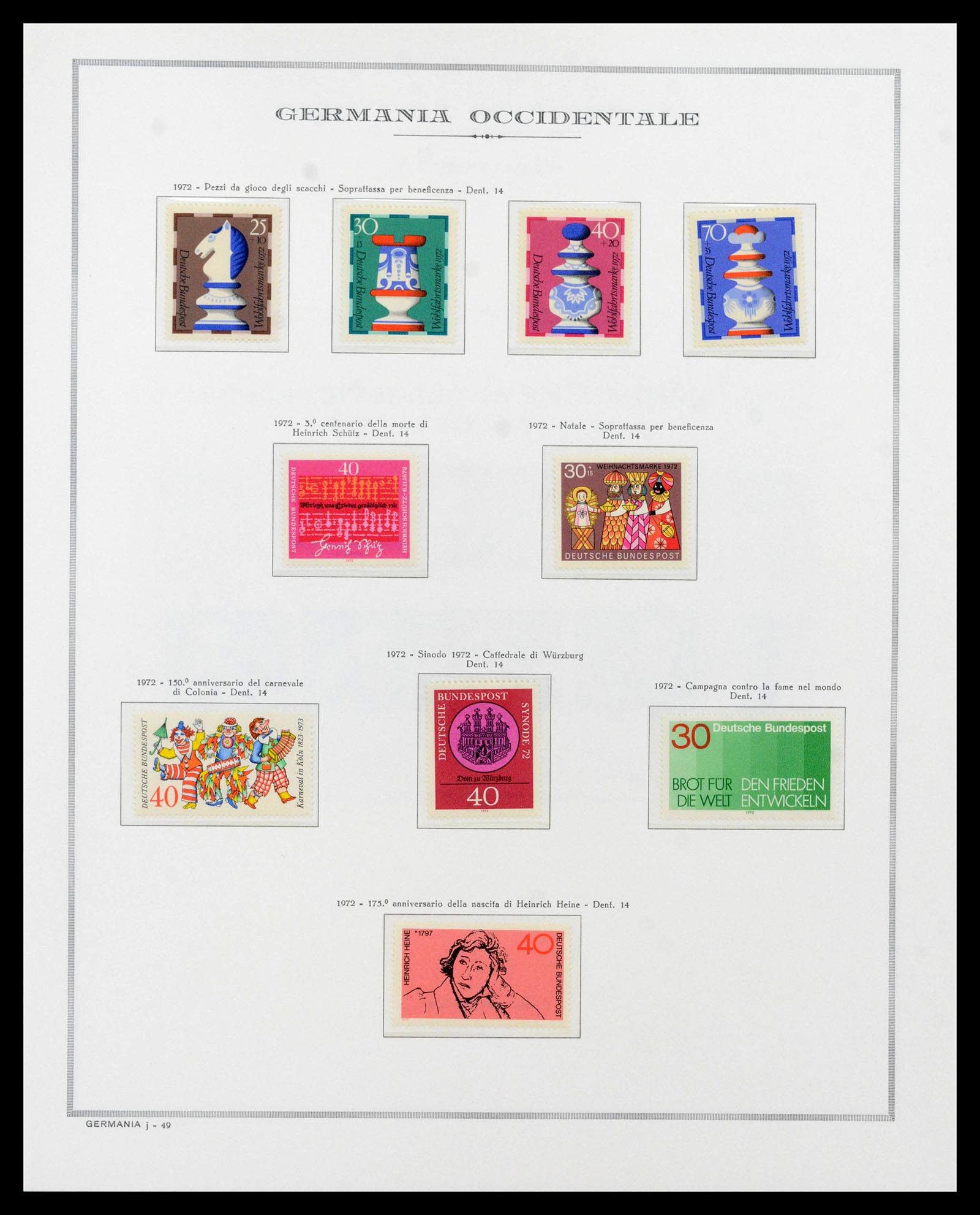 39131 0050 - Postzegelverzameling 39131 Bundespost 1949-1997.