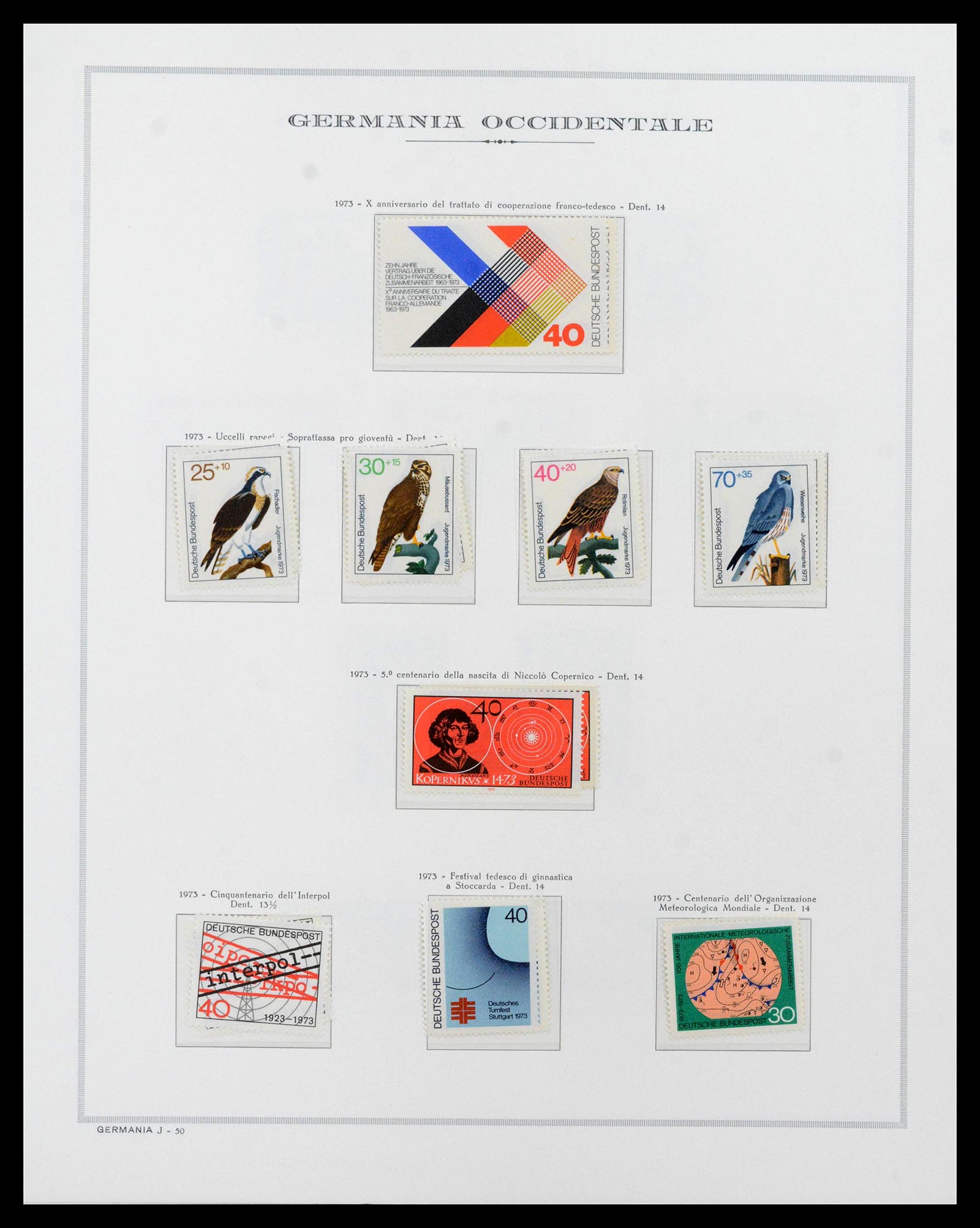 39131 0058 - Postzegelverzameling 39131 Bundespost 1949-1997.