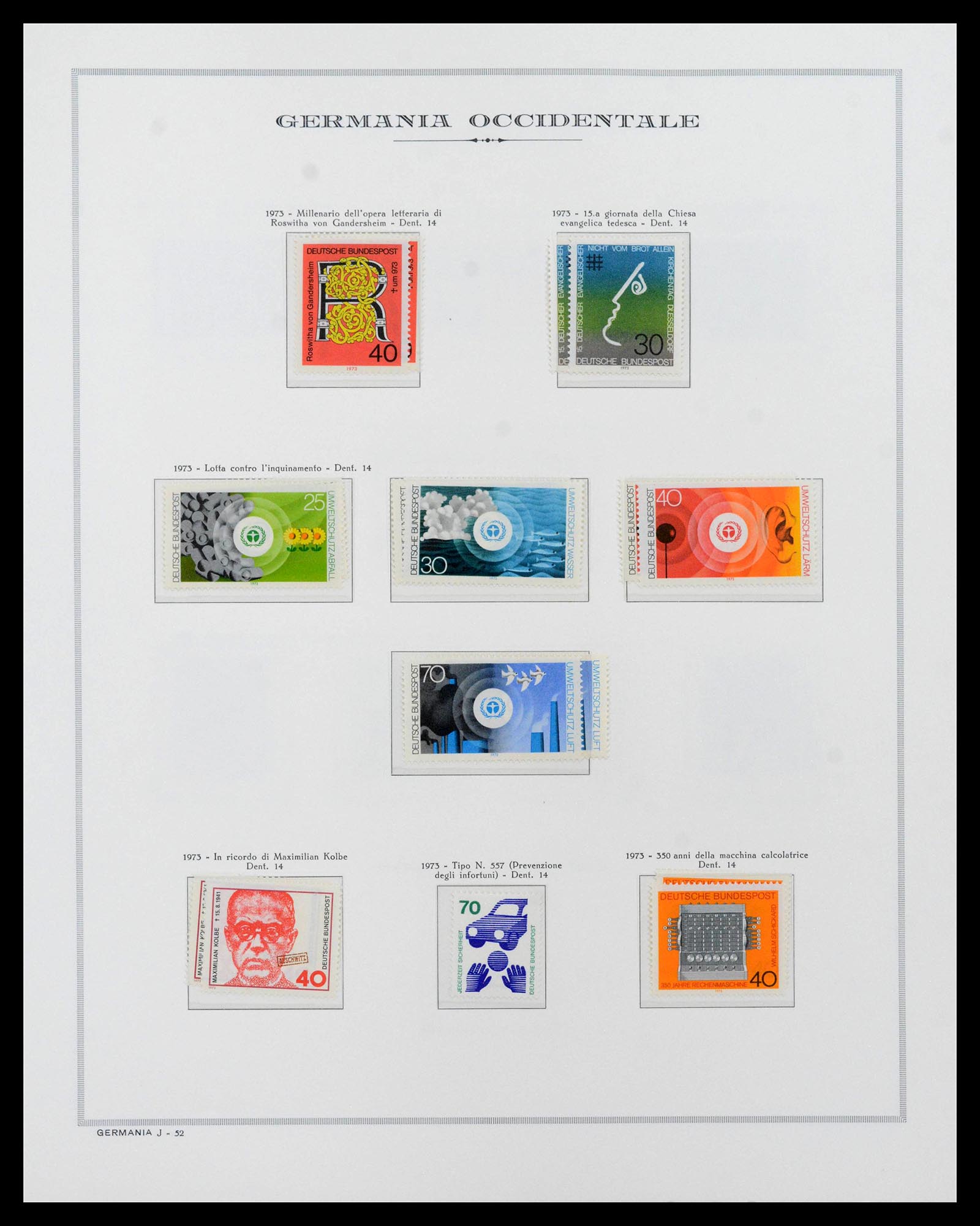 39131 0060 - Stamp collection 39131 Bundespost 1949-1997.