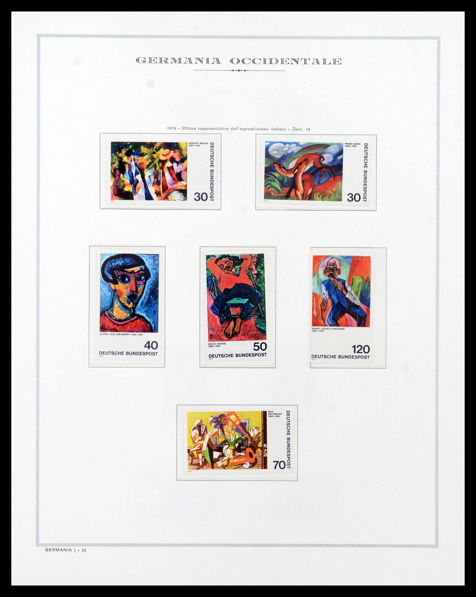 39131 0064 - Stamp collection 39131 Bundespost 1949-1997.