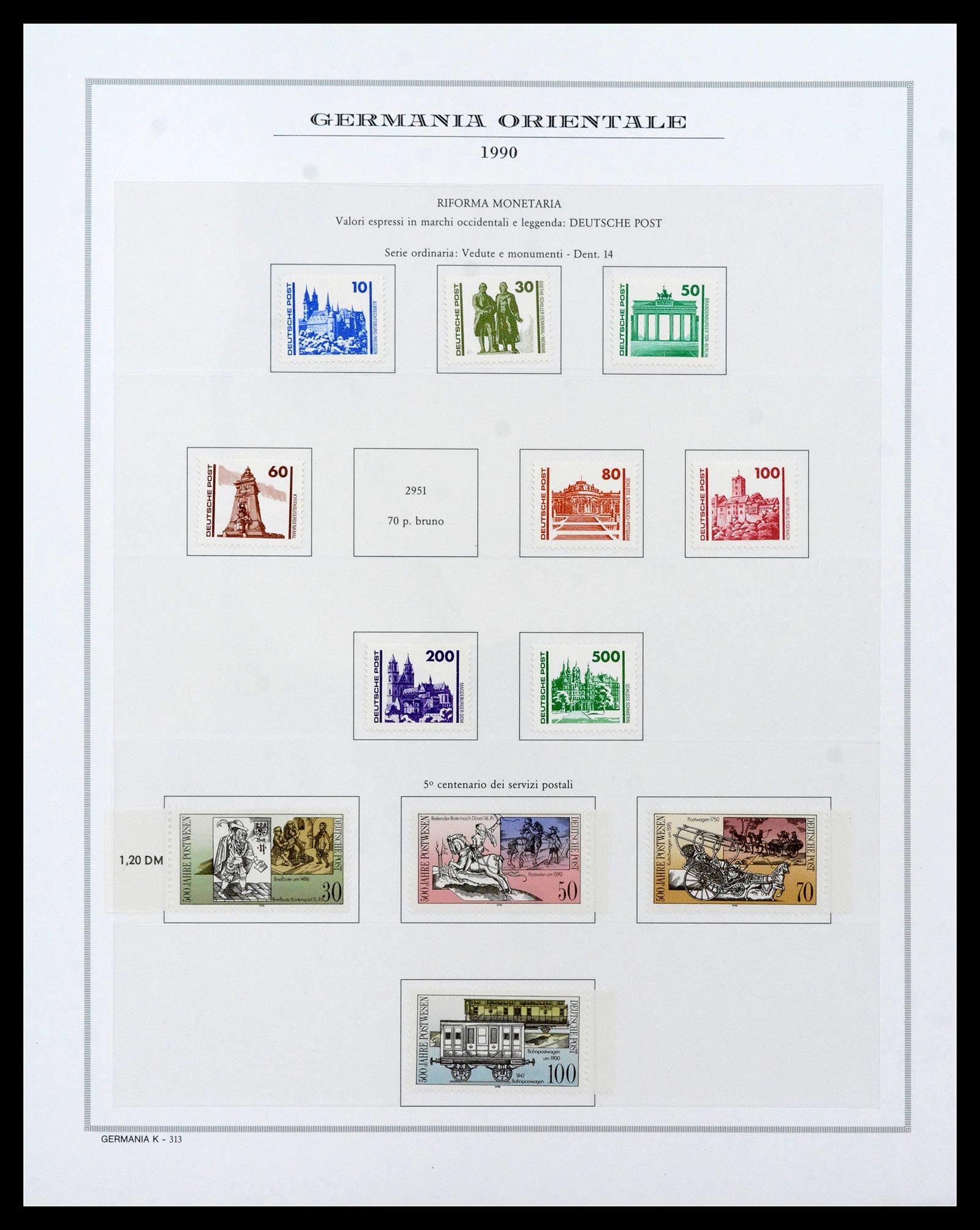 39131 0099 - Stamp collection 39131 Bundespost 1949-1997.
