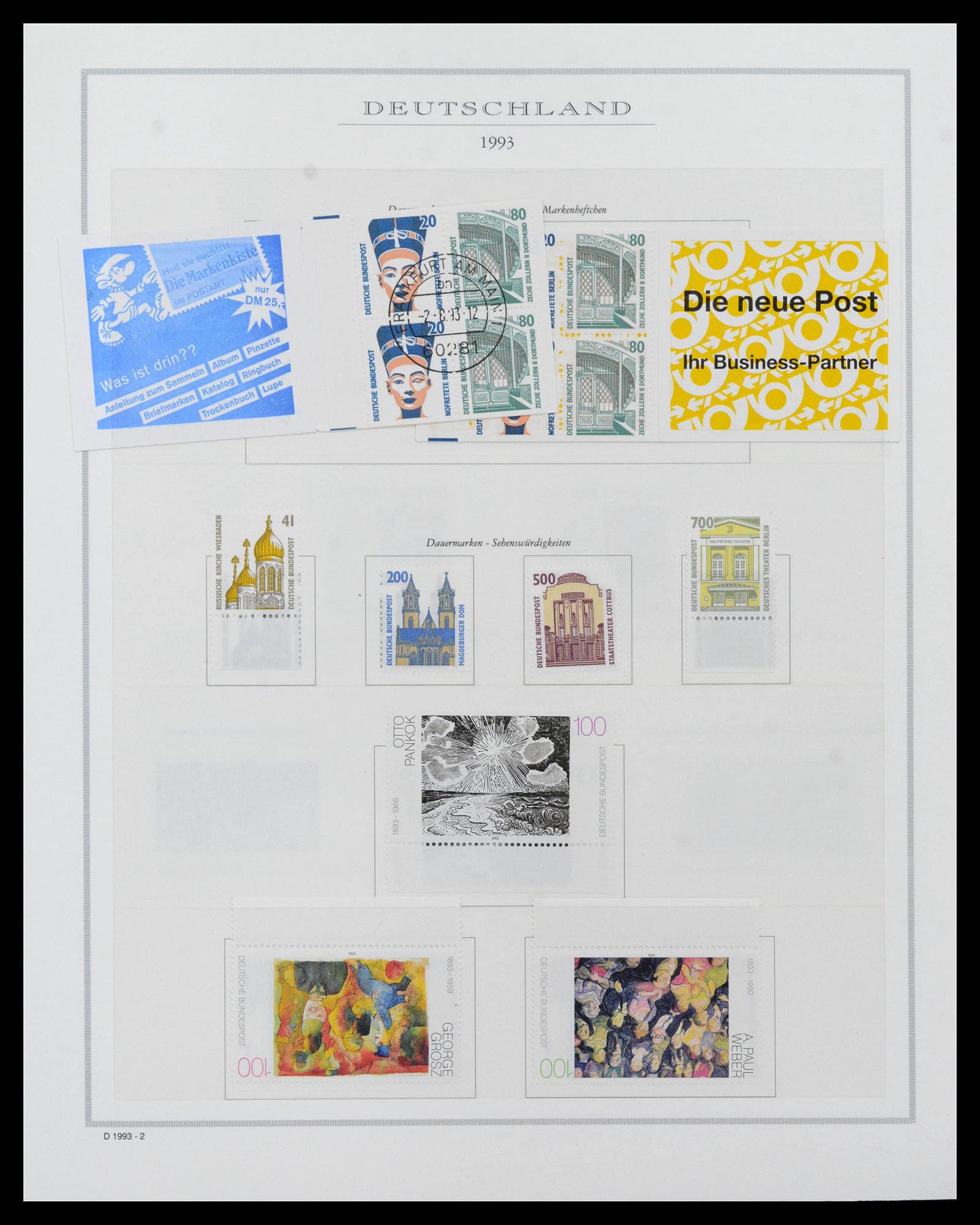 39131 0167 - Stamp collection 39131 Bundespost 1949-1997.