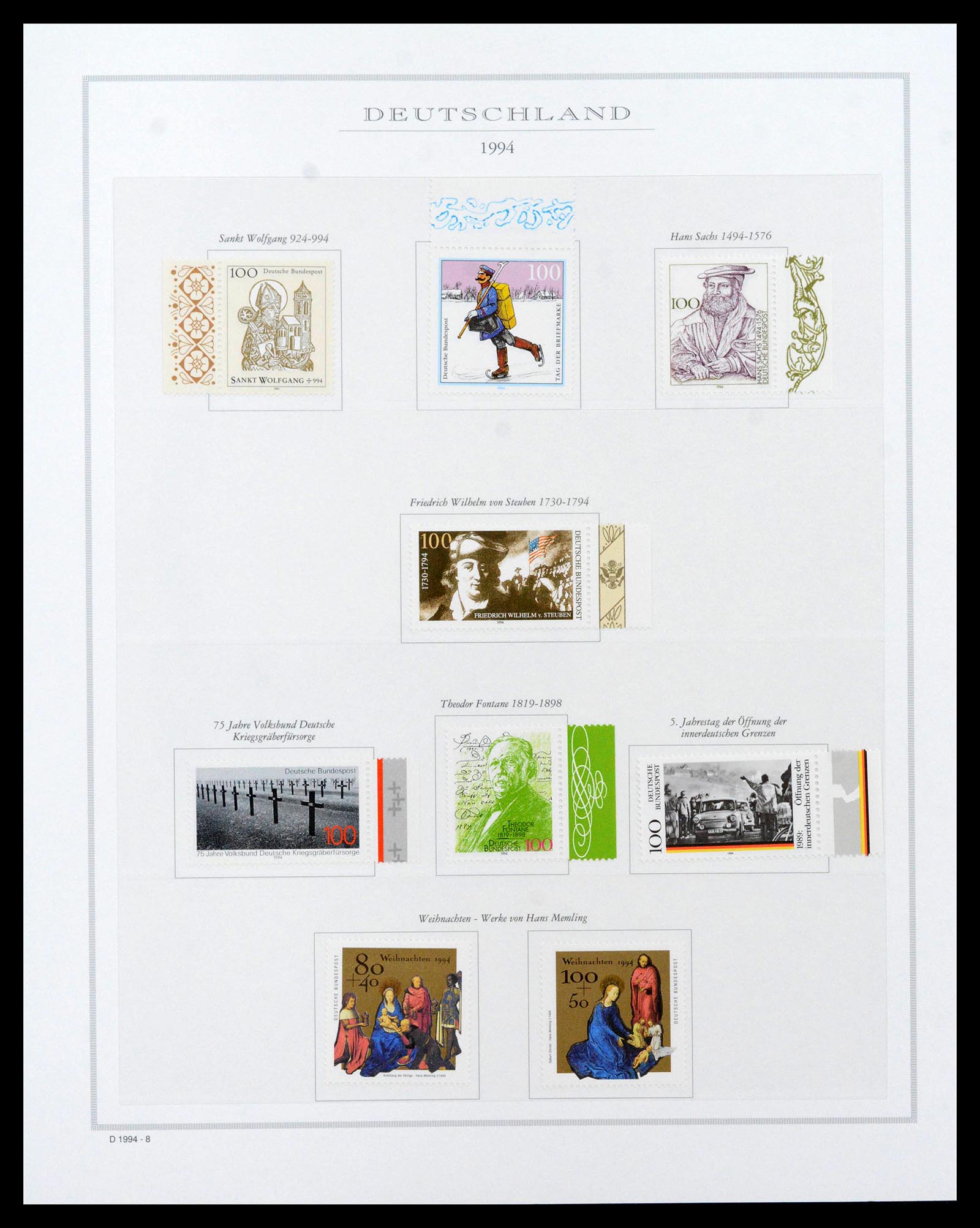 39131 0180 - Stamp collection 39131 Bundespost 1949-1997.