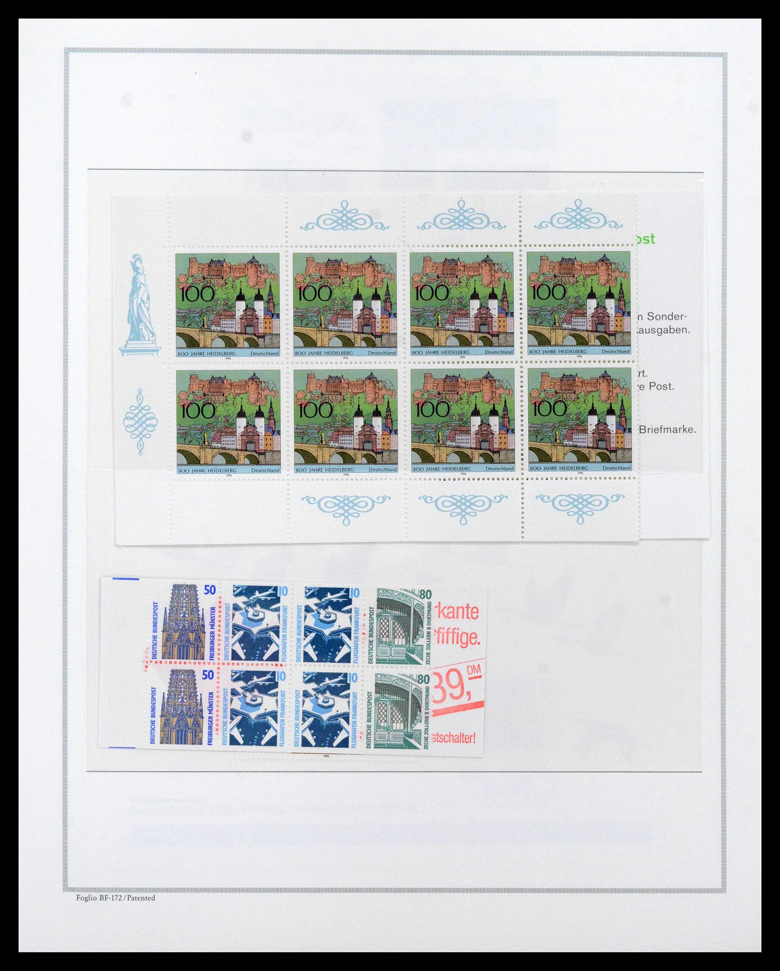 39131 0195 - Stamp collection 39131 Bundespost 1949-1997.
