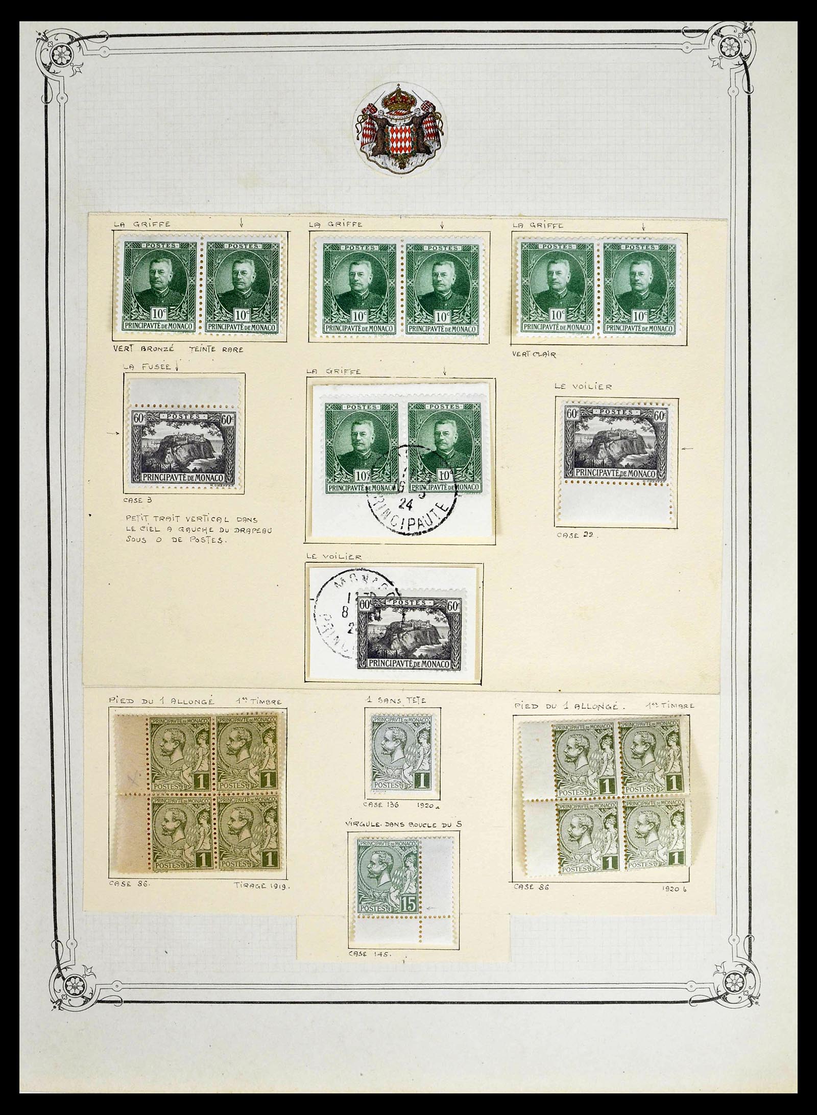 39133 0006 - Stamp collection 39133 Monaco 1885-1996.
