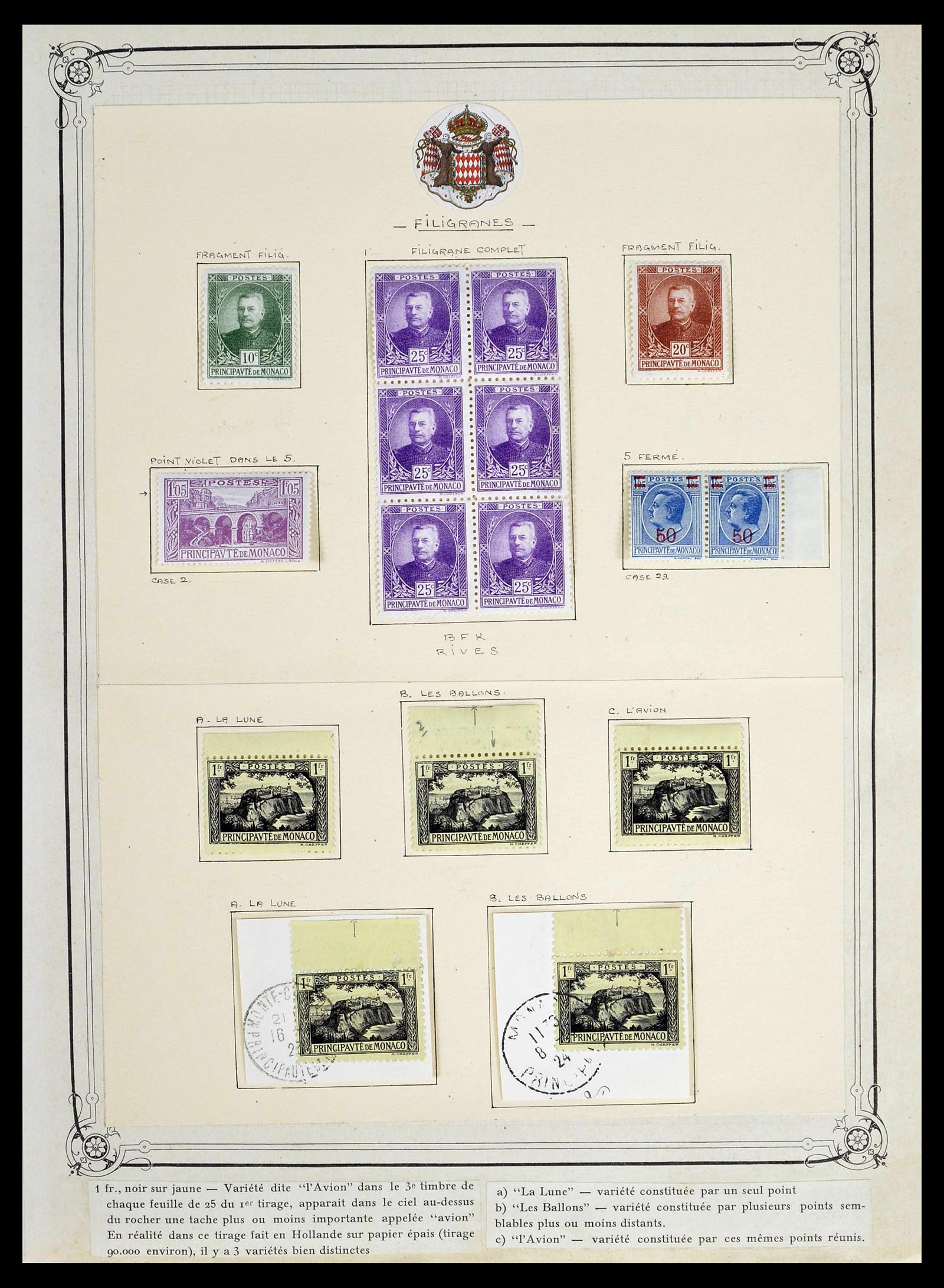 39133 0007 - Stamp collection 39133 Monaco 1885-1996.
