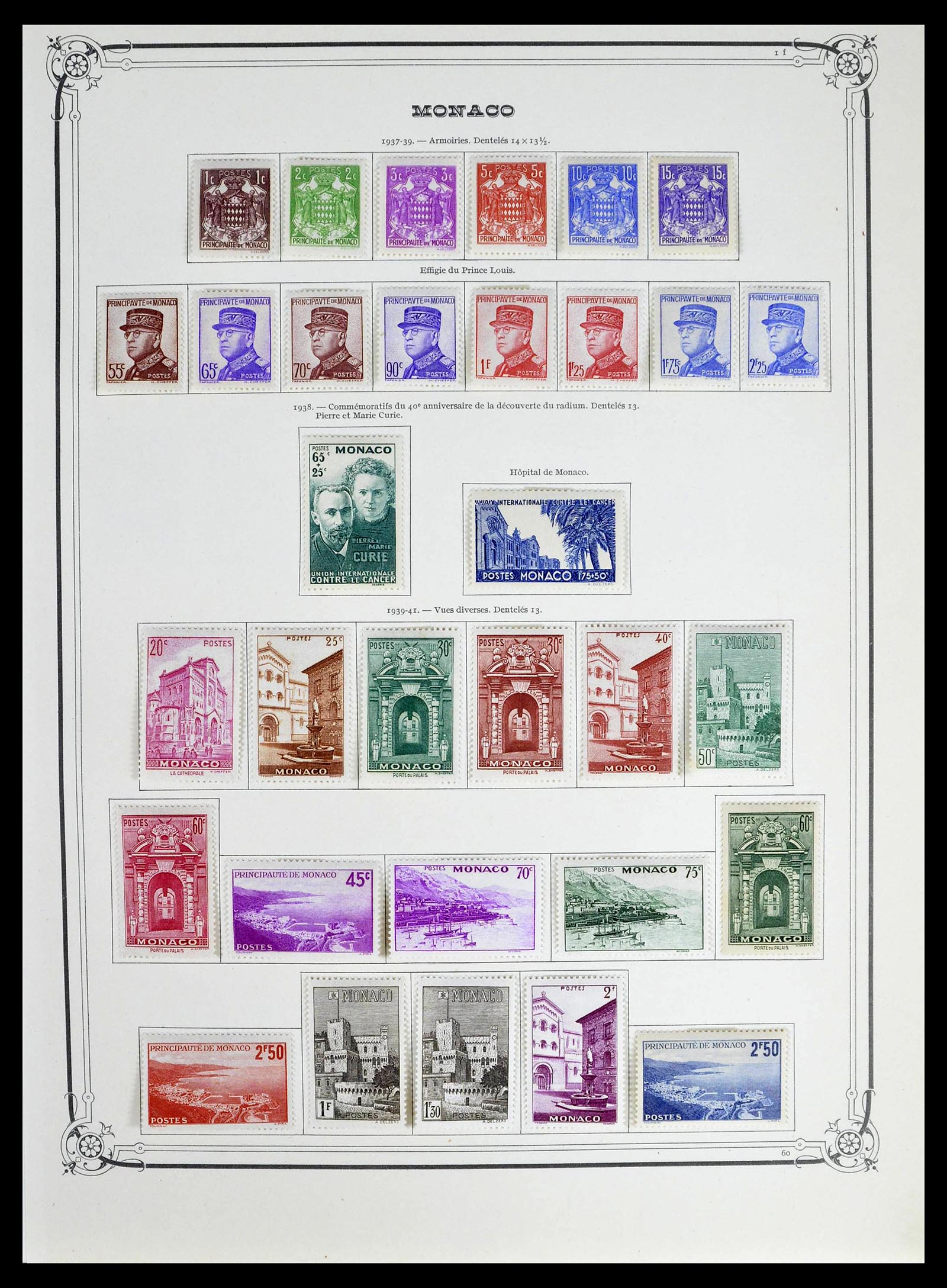39133 0010 - Stamp collection 39133 Monaco 1885-1996.