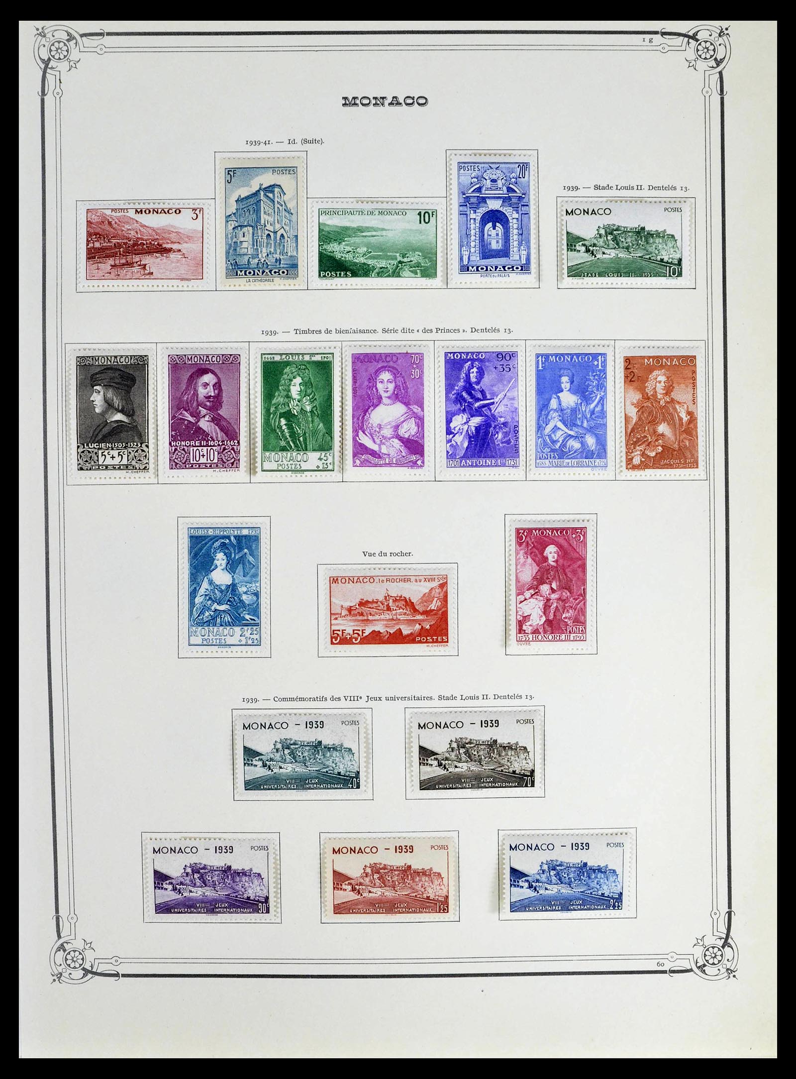 39133 0011 - Stamp collection 39133 Monaco 1885-1996.