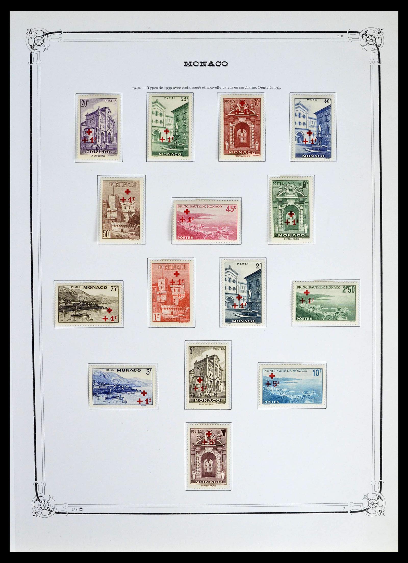 39133 0012 - Stamp collection 39133 Monaco 1885-1996.
