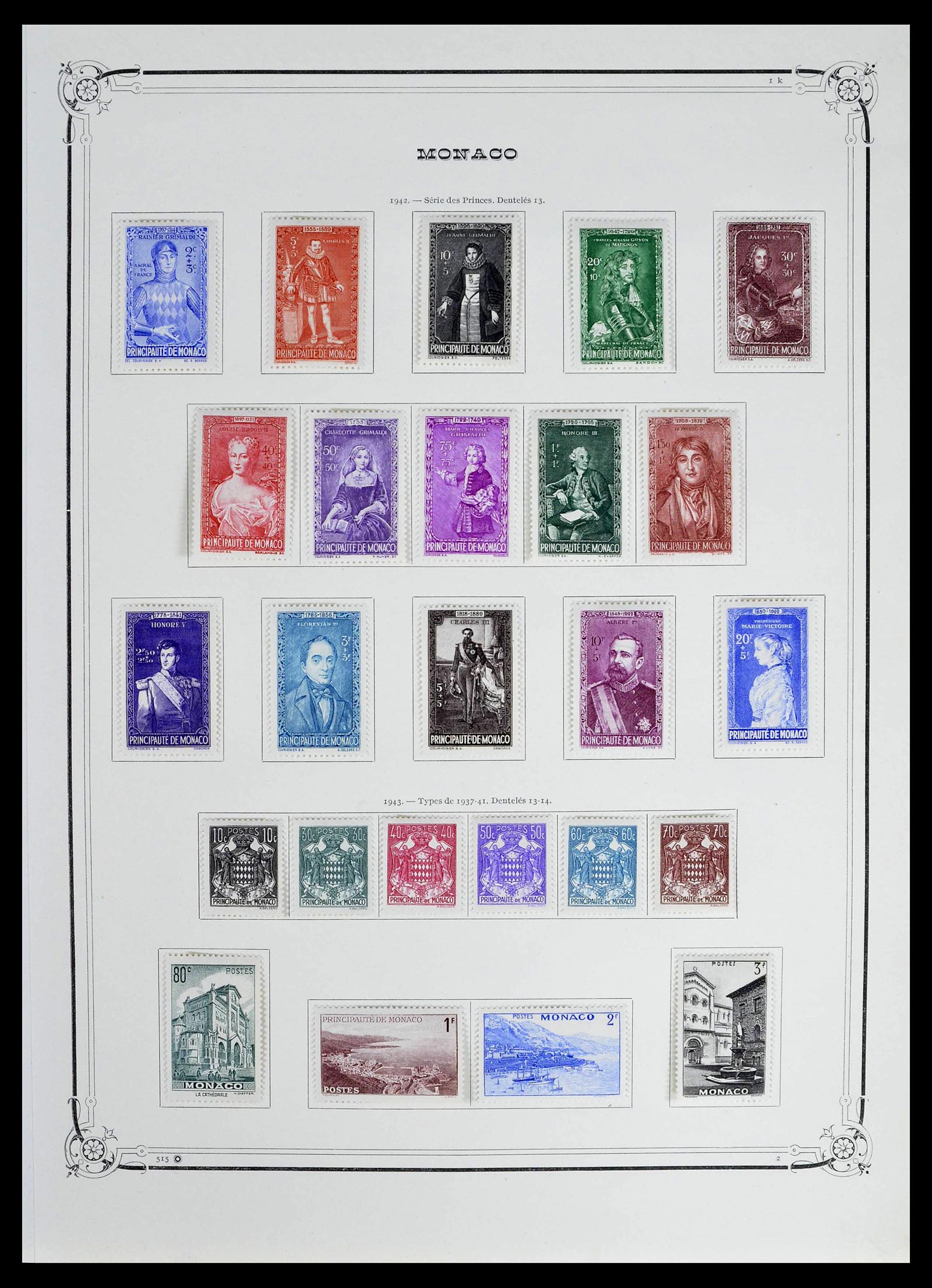 39133 0014 - Stamp collection 39133 Monaco 1885-1996.