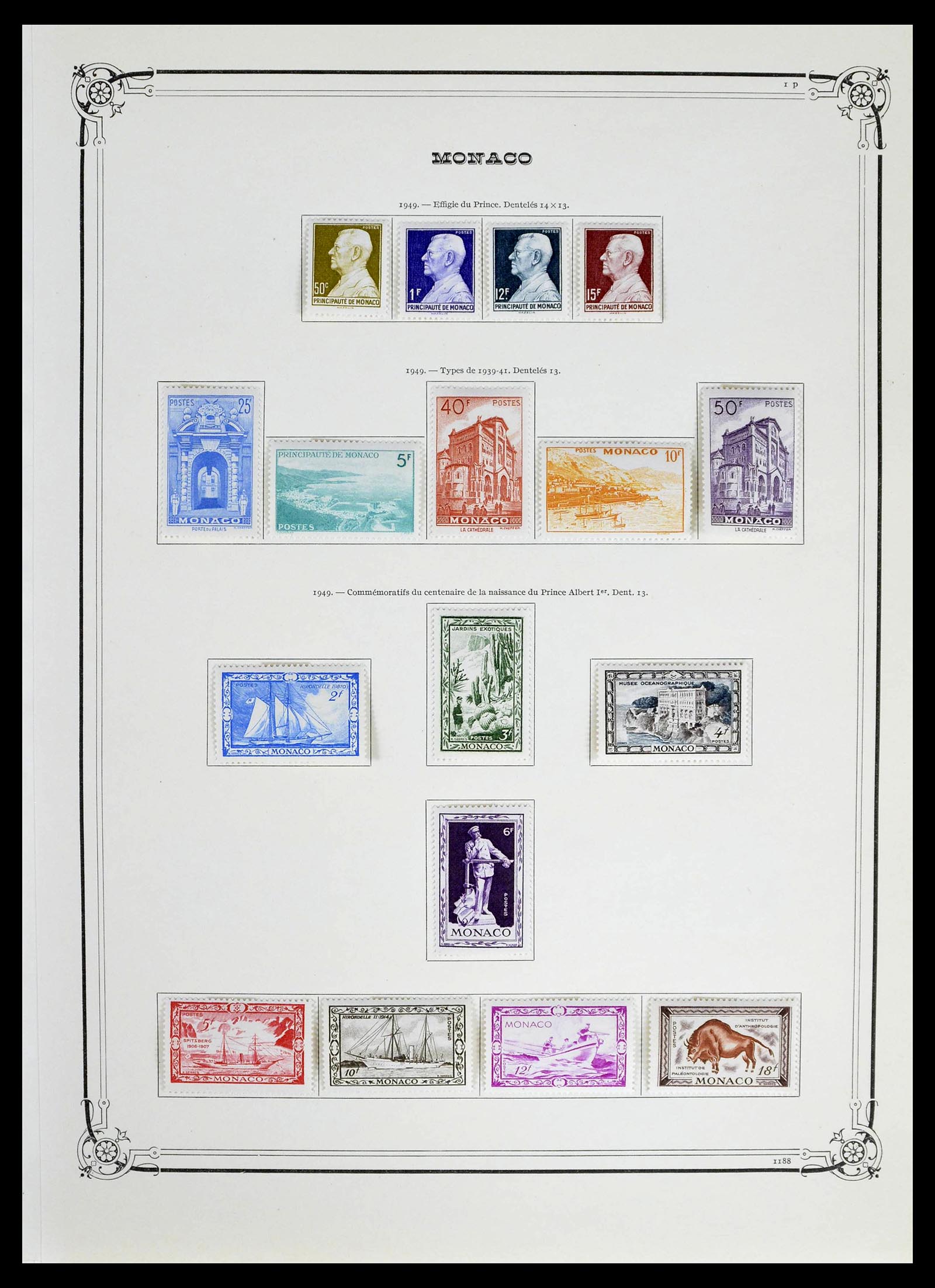 39133 0019 - Stamp collection 39133 Monaco 1885-1996.