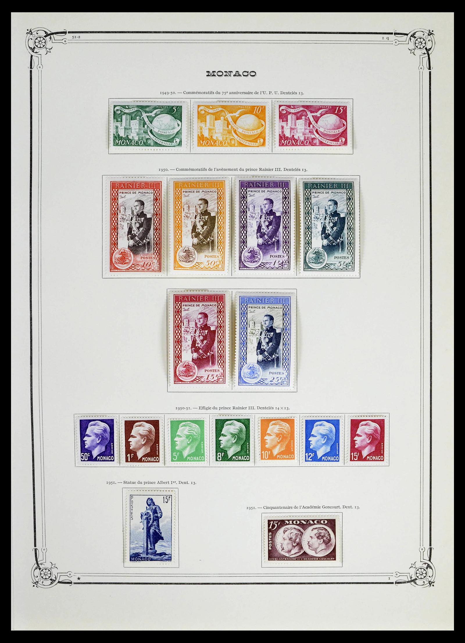 39133 0020 - Stamp collection 39133 Monaco 1885-1996.