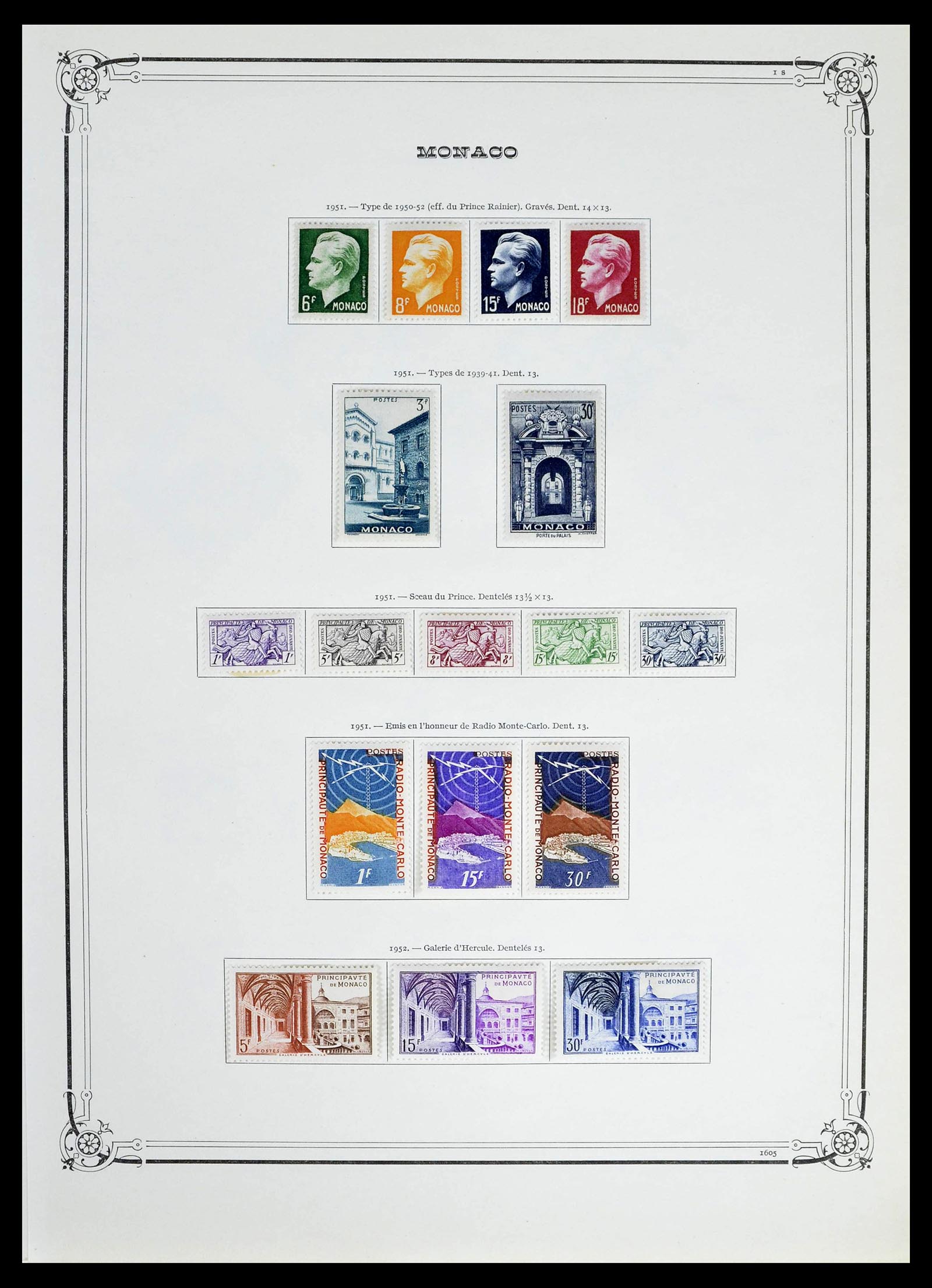 39133 0022 - Stamp collection 39133 Monaco 1885-1996.