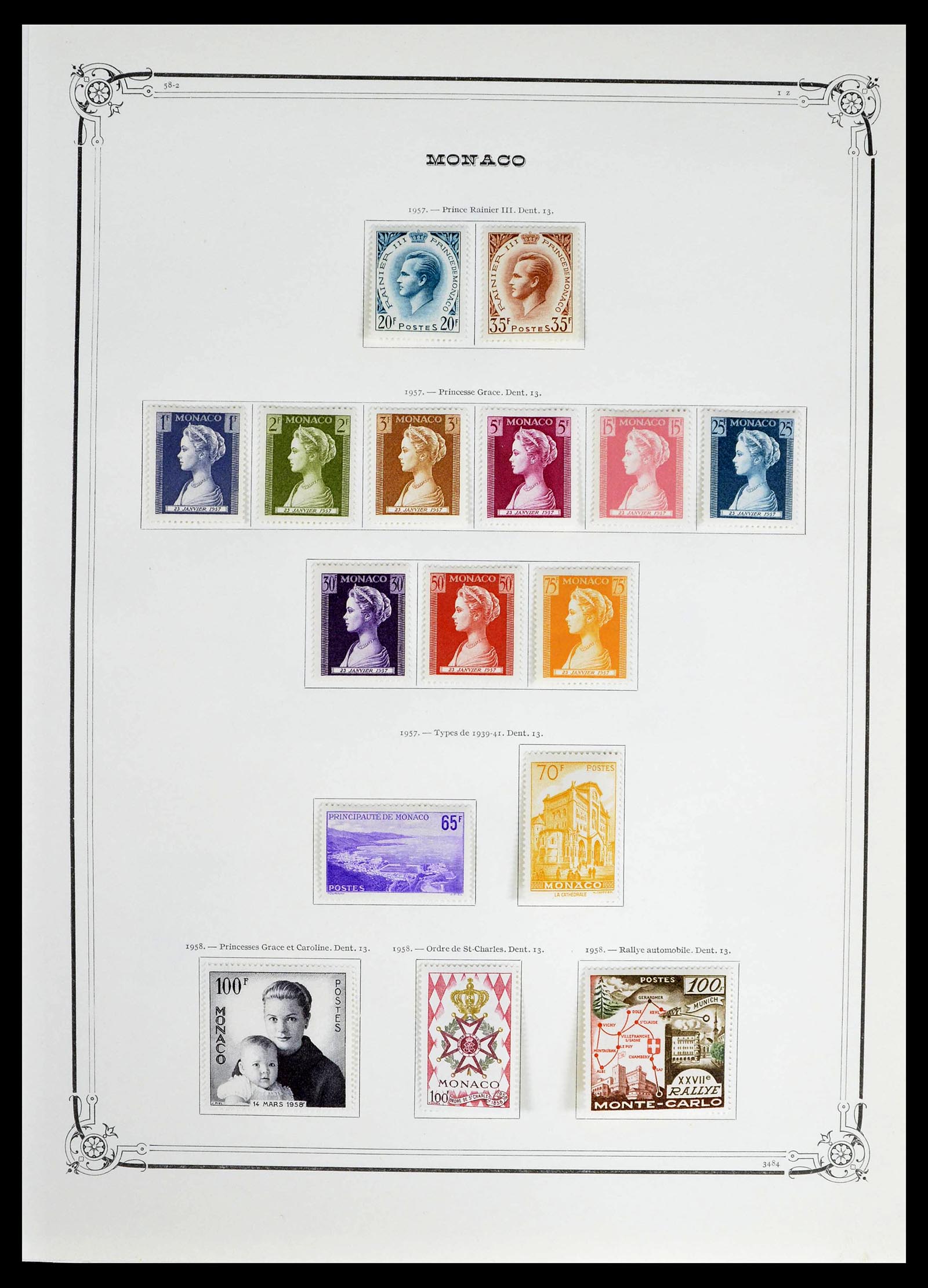 39133 0029 - Stamp collection 39133 Monaco 1885-1996.