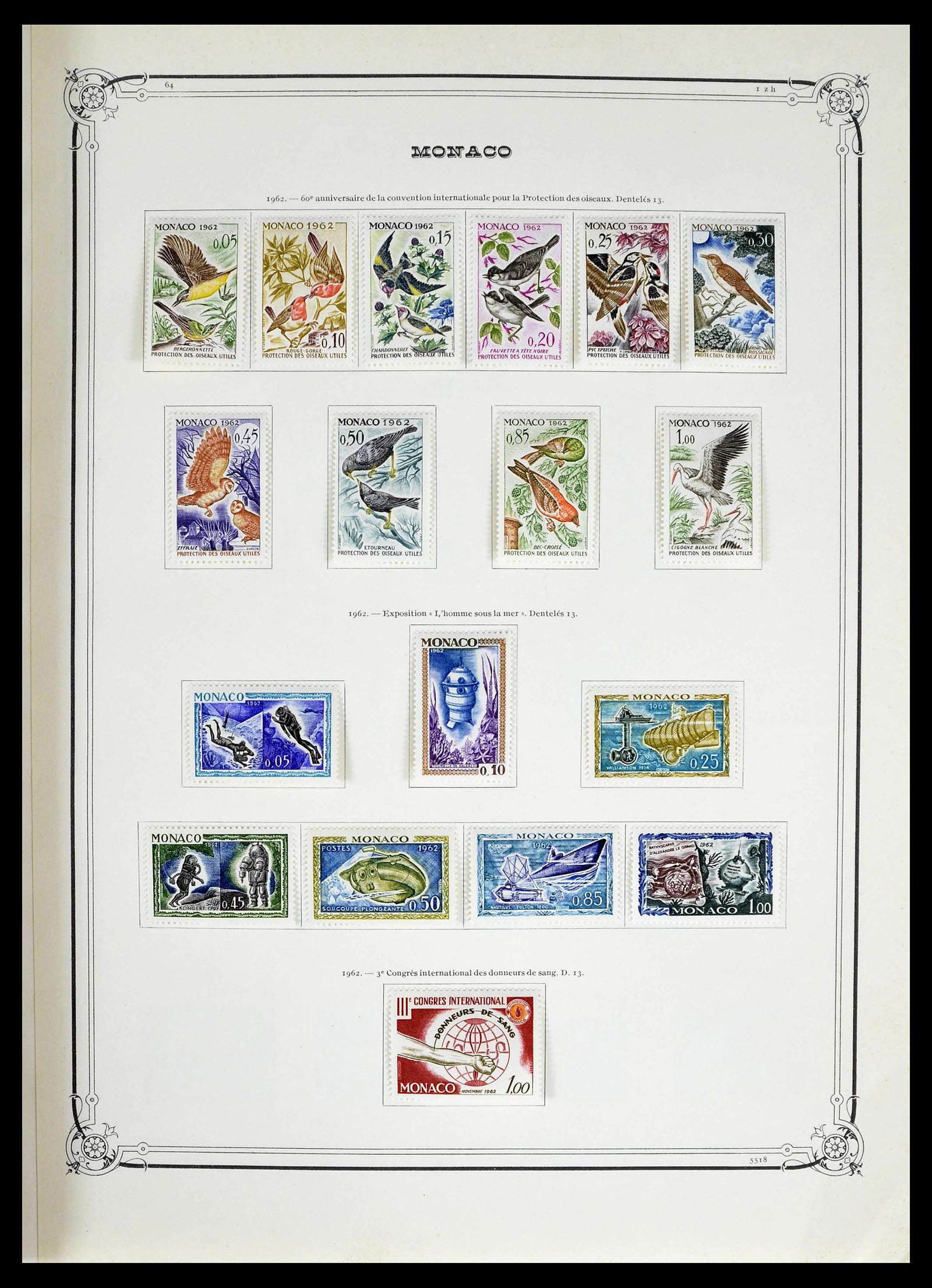 39133 0037 - Stamp collection 39133 Monaco 1885-1996.