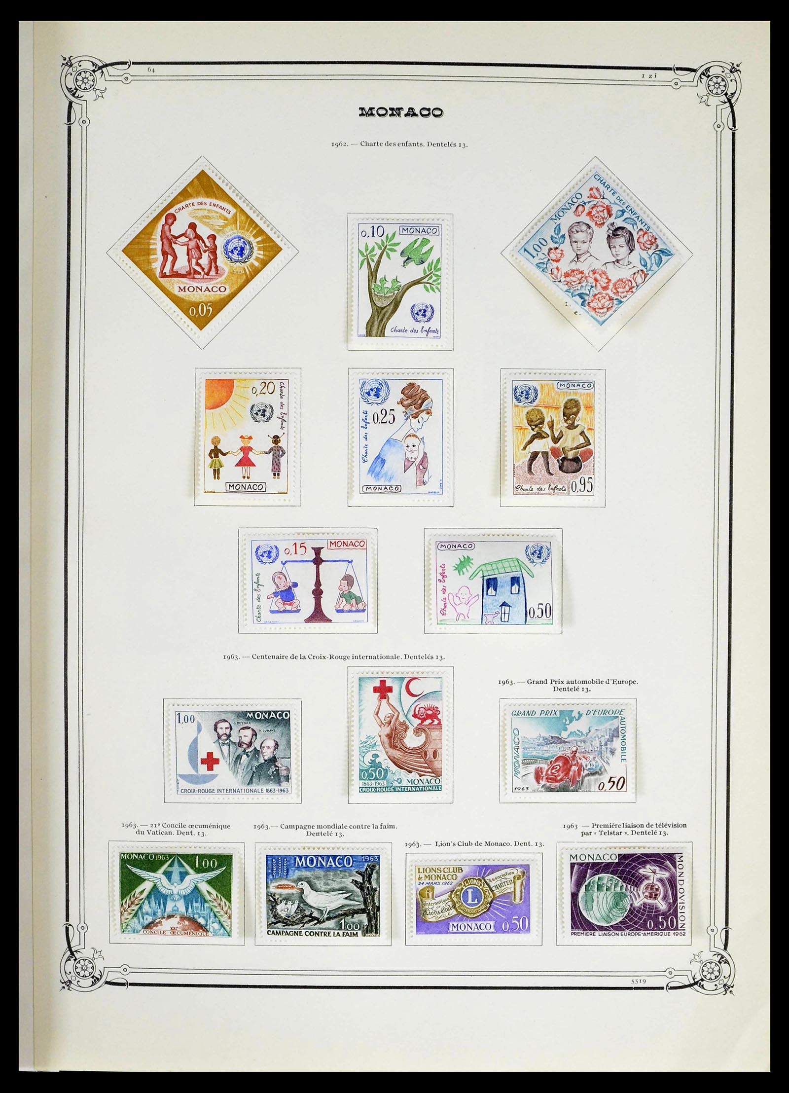 39133 0038 - Stamp collection 39133 Monaco 1885-1996.