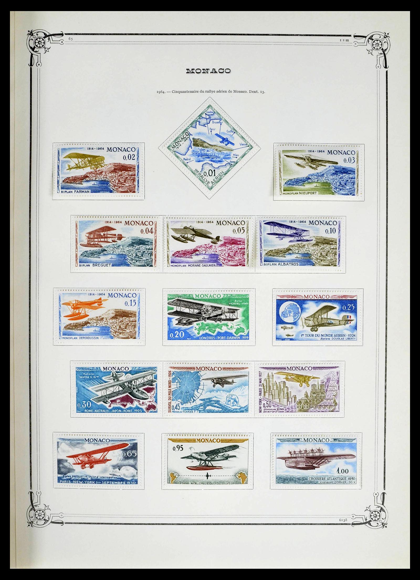 39133 0041 - Stamp collection 39133 Monaco 1885-1996.