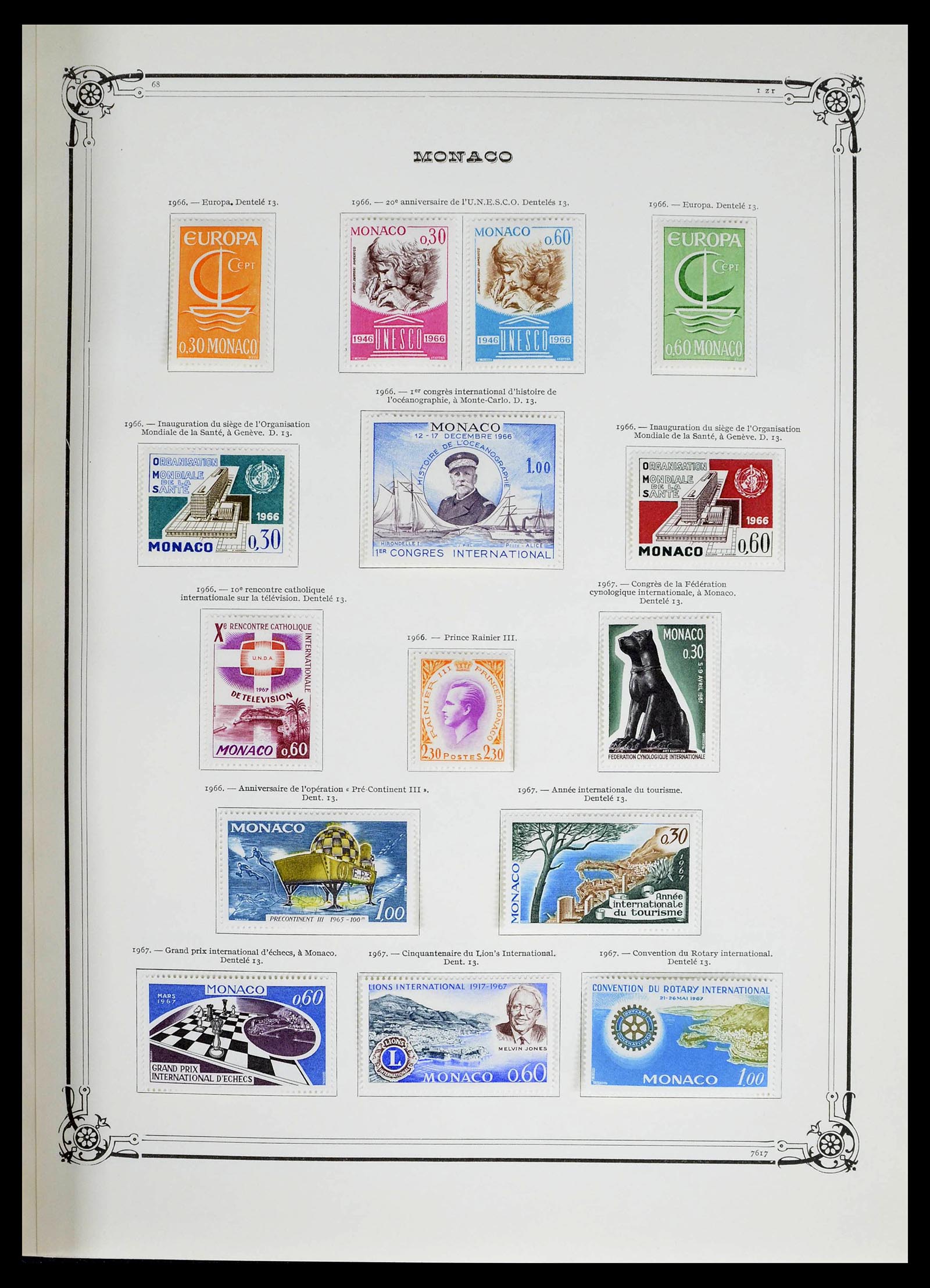 39133 0046 - Stamp collection 39133 Monaco 1885-1996.