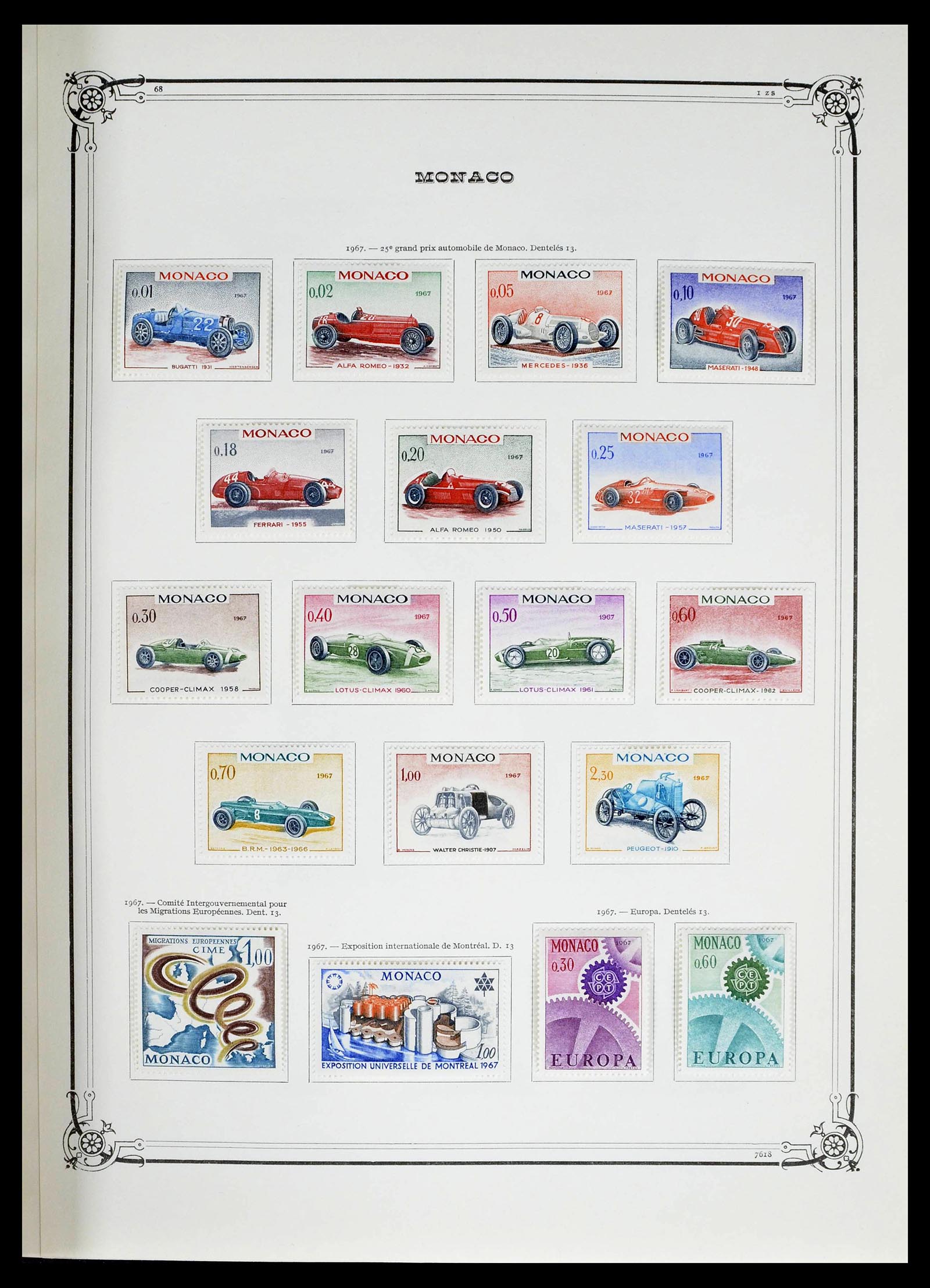 39133 0047 - Stamp collection 39133 Monaco 1885-1996.