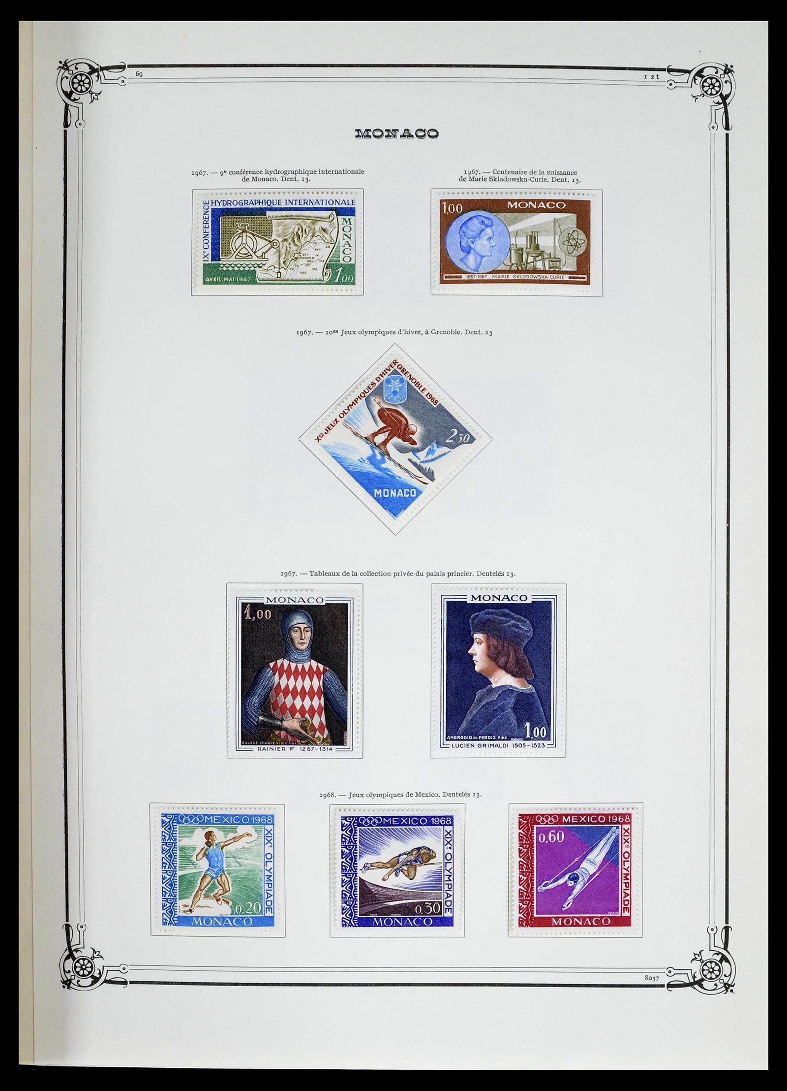 39133 0048 - Stamp collection 39133 Monaco 1885-1996.