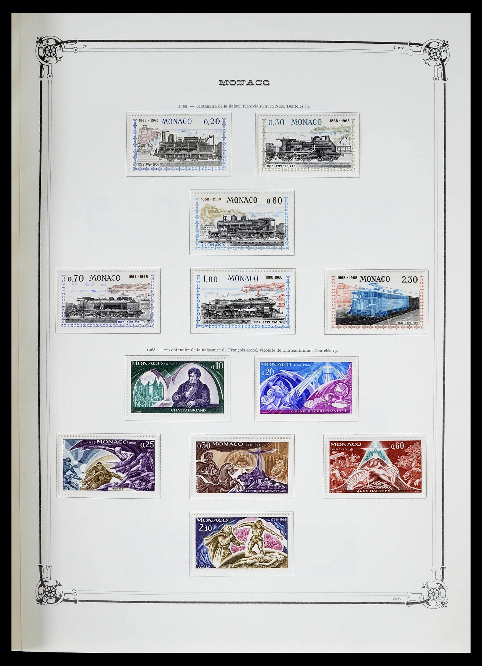 39133 0050 - Stamp collection 39133 Monaco 1885-1996.