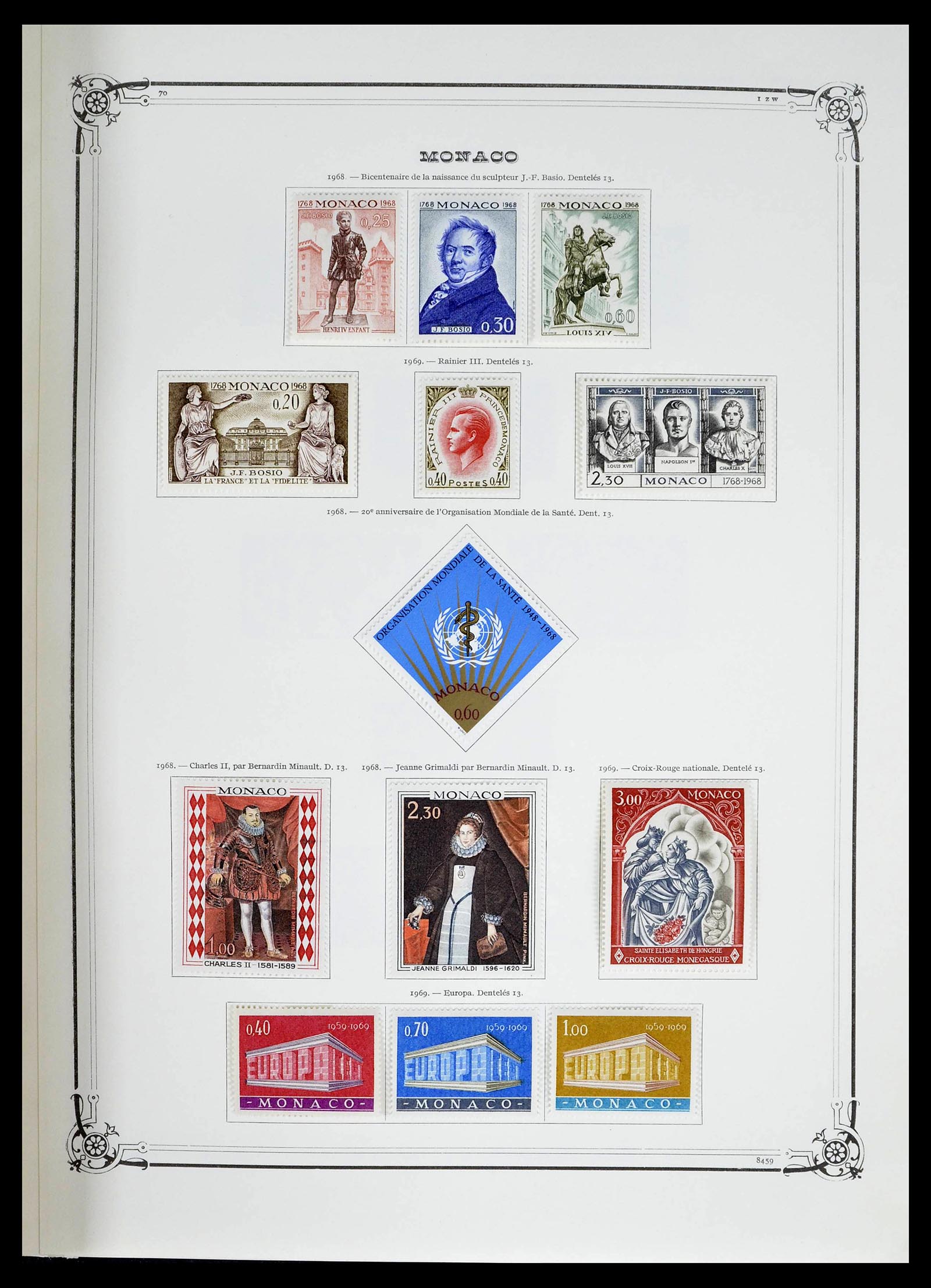 39133 0051 - Stamp collection 39133 Monaco 1885-1996.