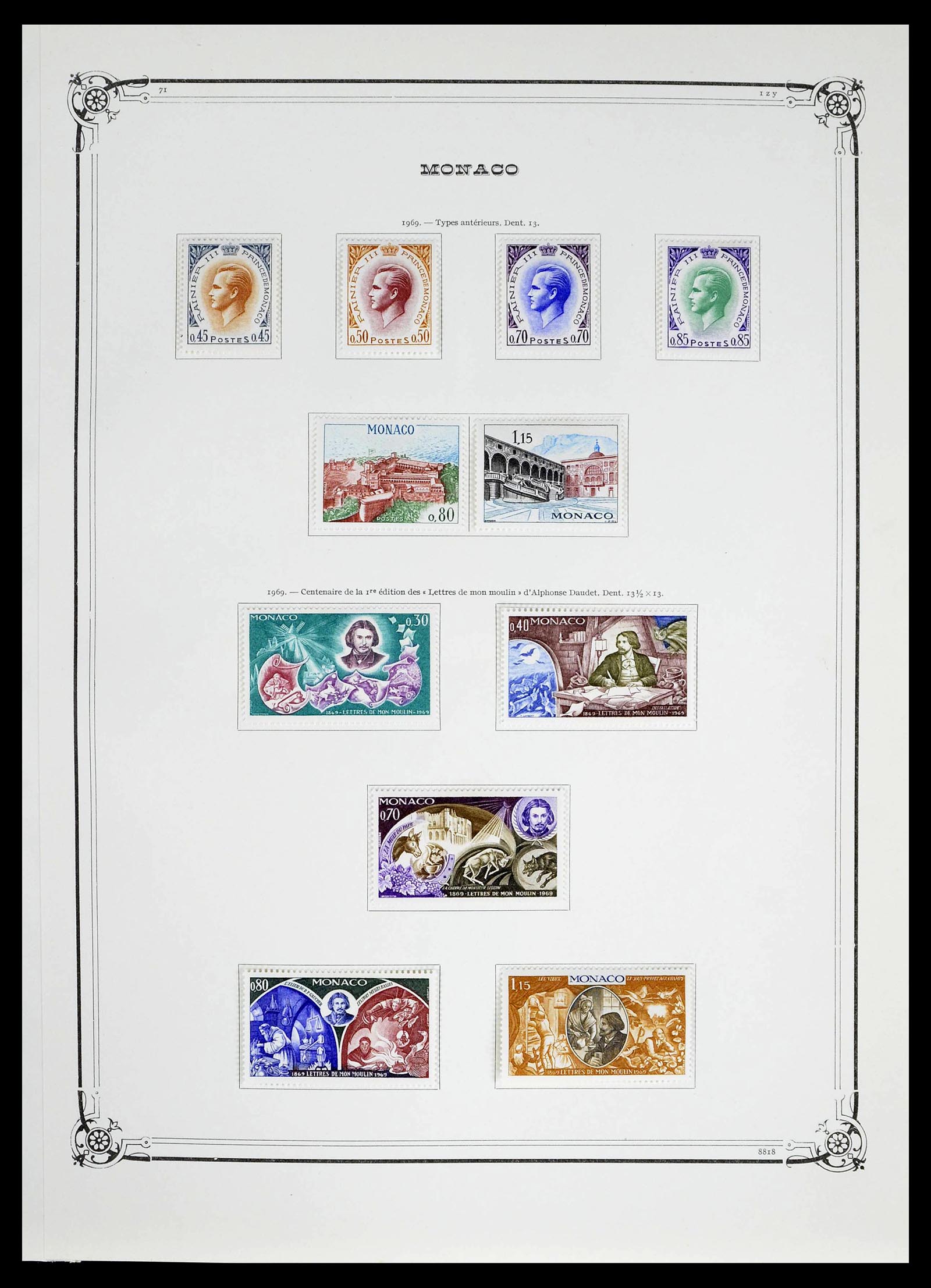 39133 0053 - Stamp collection 39133 Monaco 1885-1996.