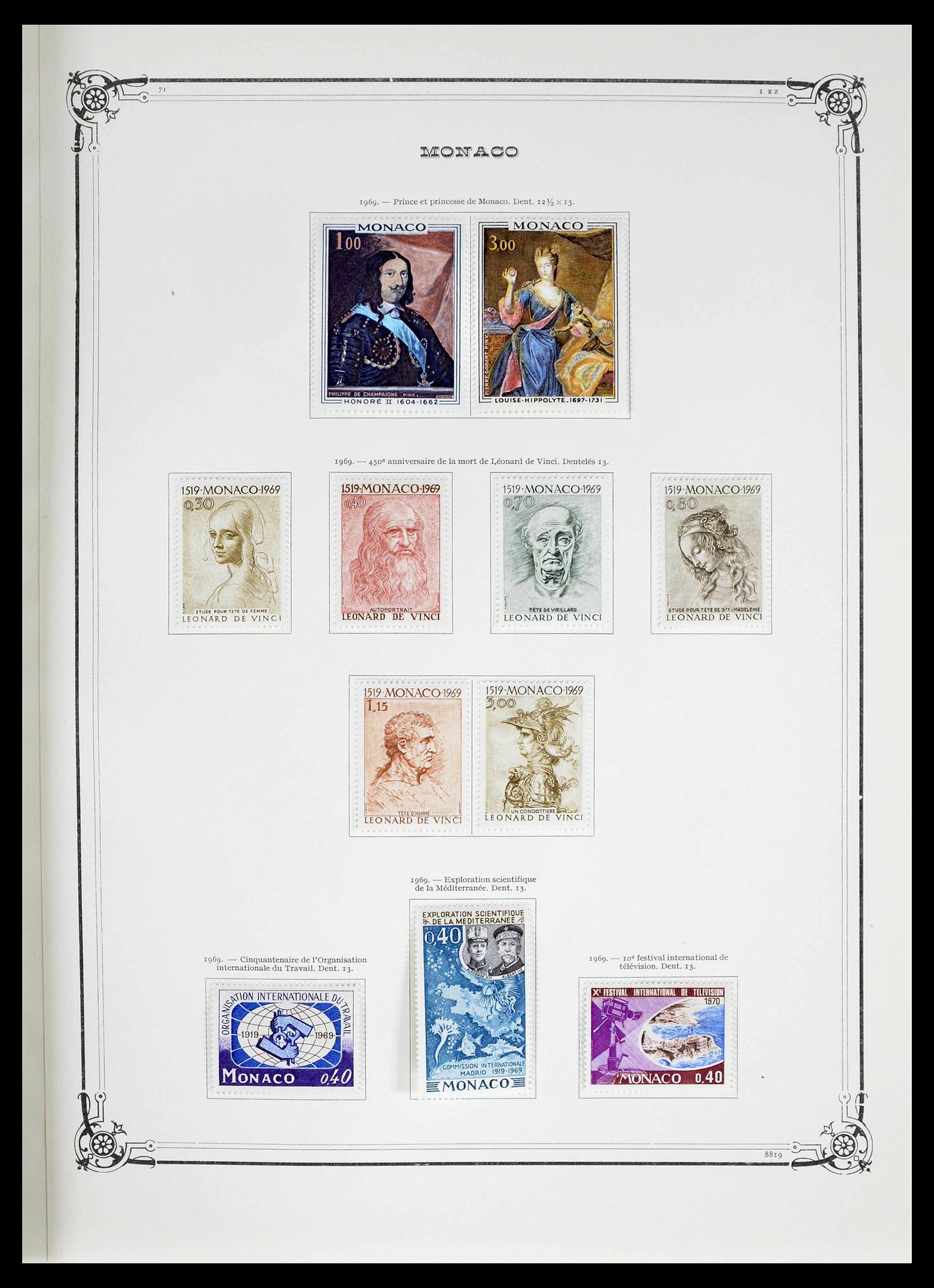 39133 0054 - Stamp collection 39133 Monaco 1885-1996.