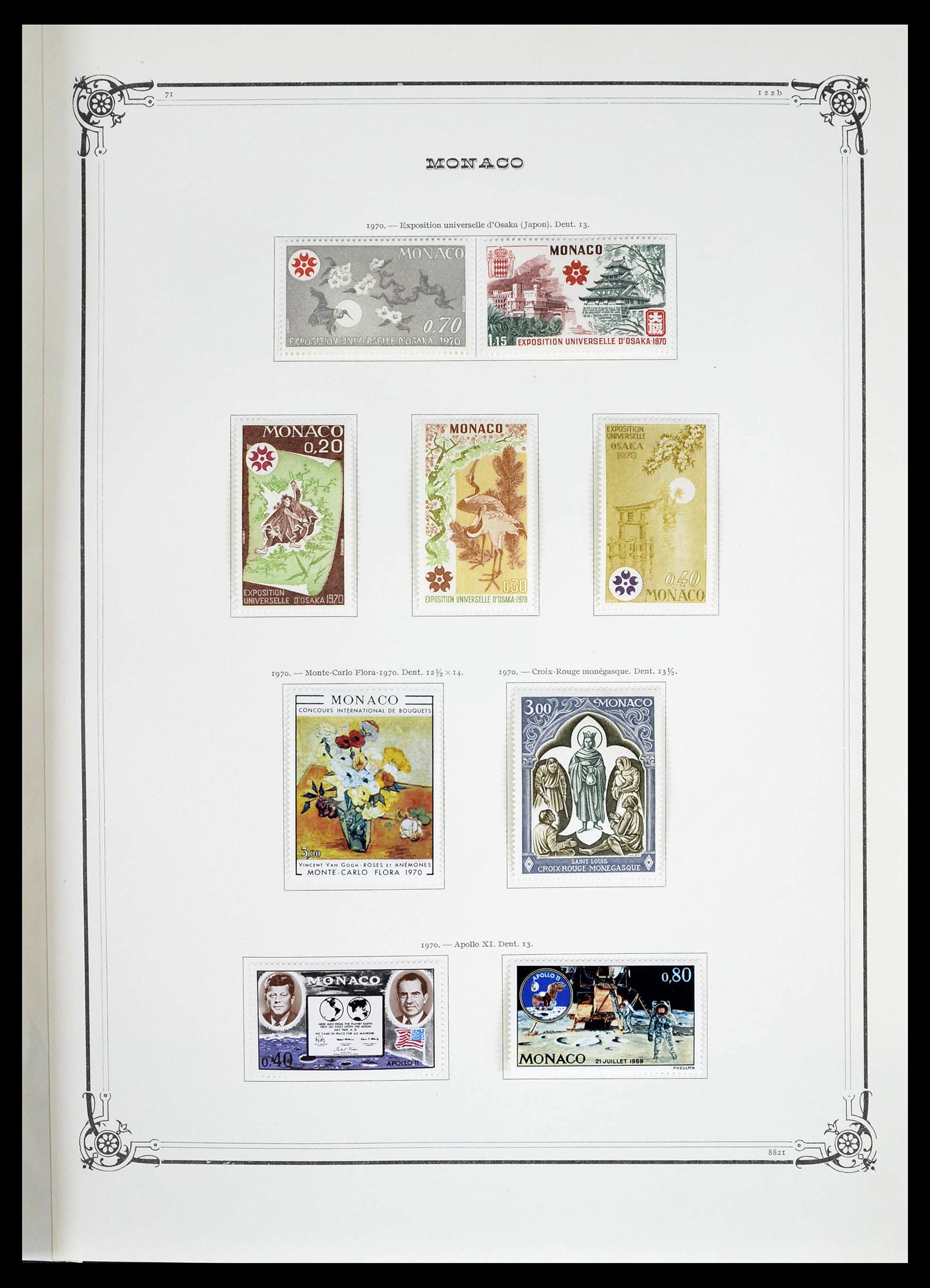 39133 0056 - Stamp collection 39133 Monaco 1885-1996.