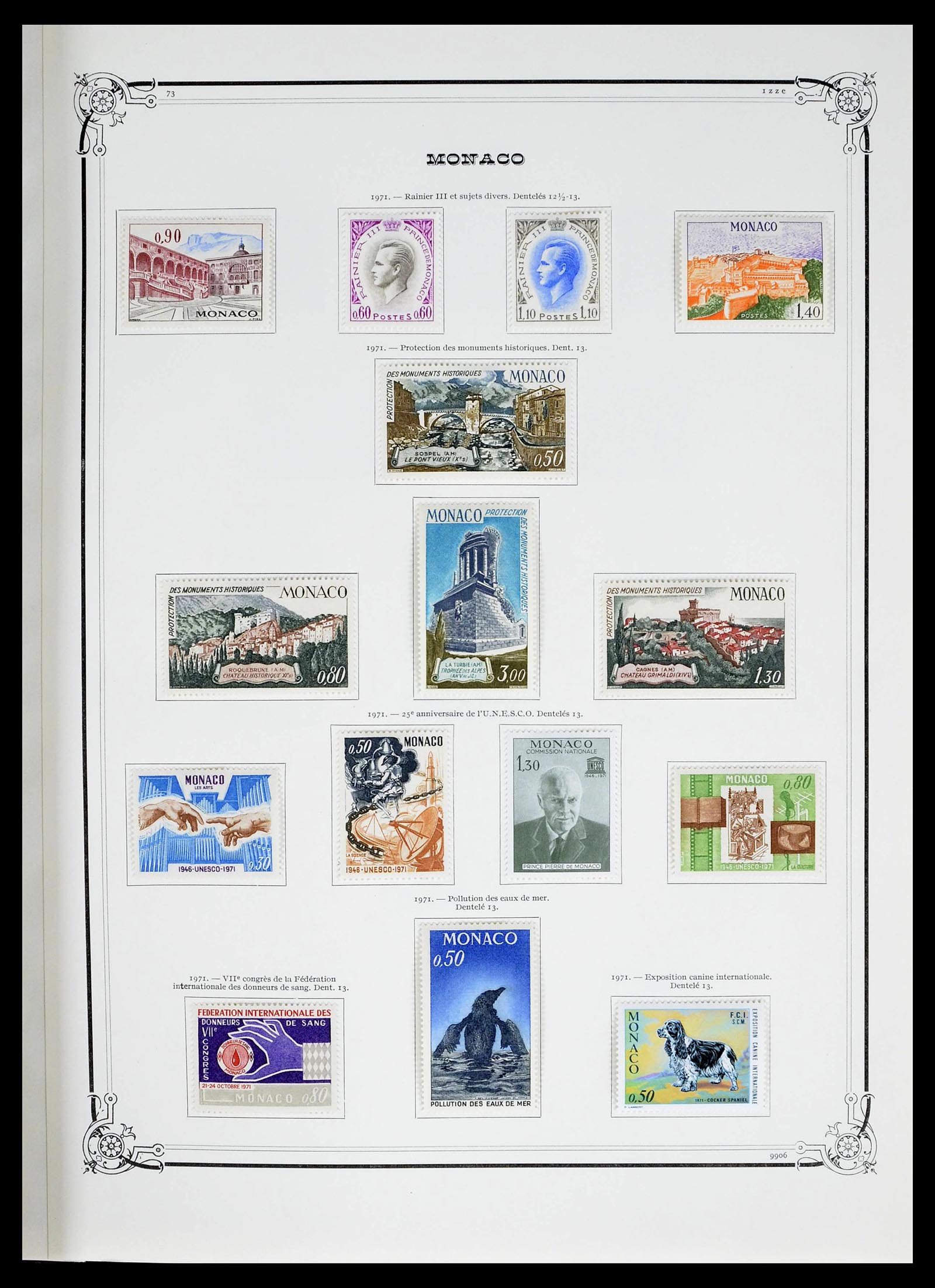 39133 0059 - Stamp collection 39133 Monaco 1885-1996.