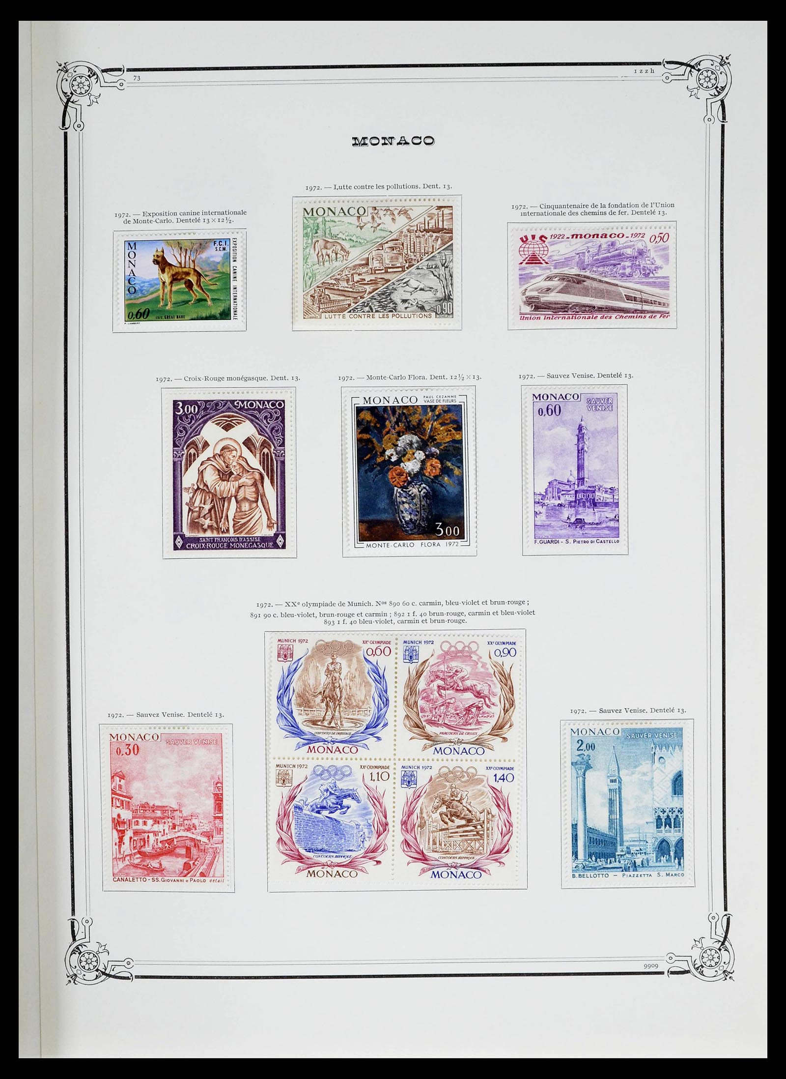 39133 0062 - Stamp collection 39133 Monaco 1885-1996.