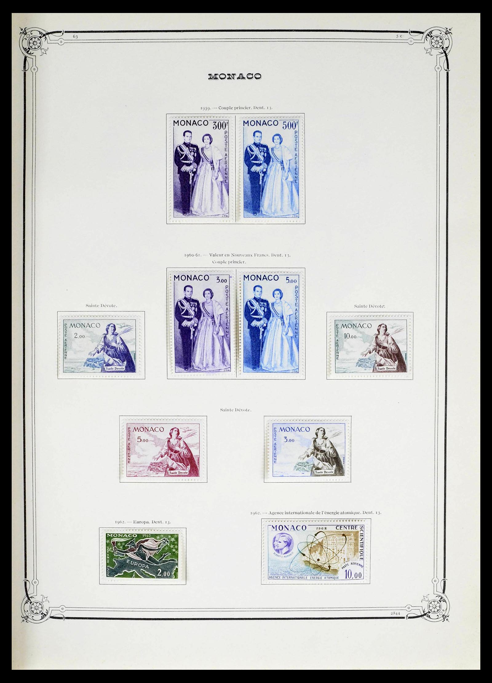 39133 0070 - Stamp collection 39133 Monaco 1885-1996.