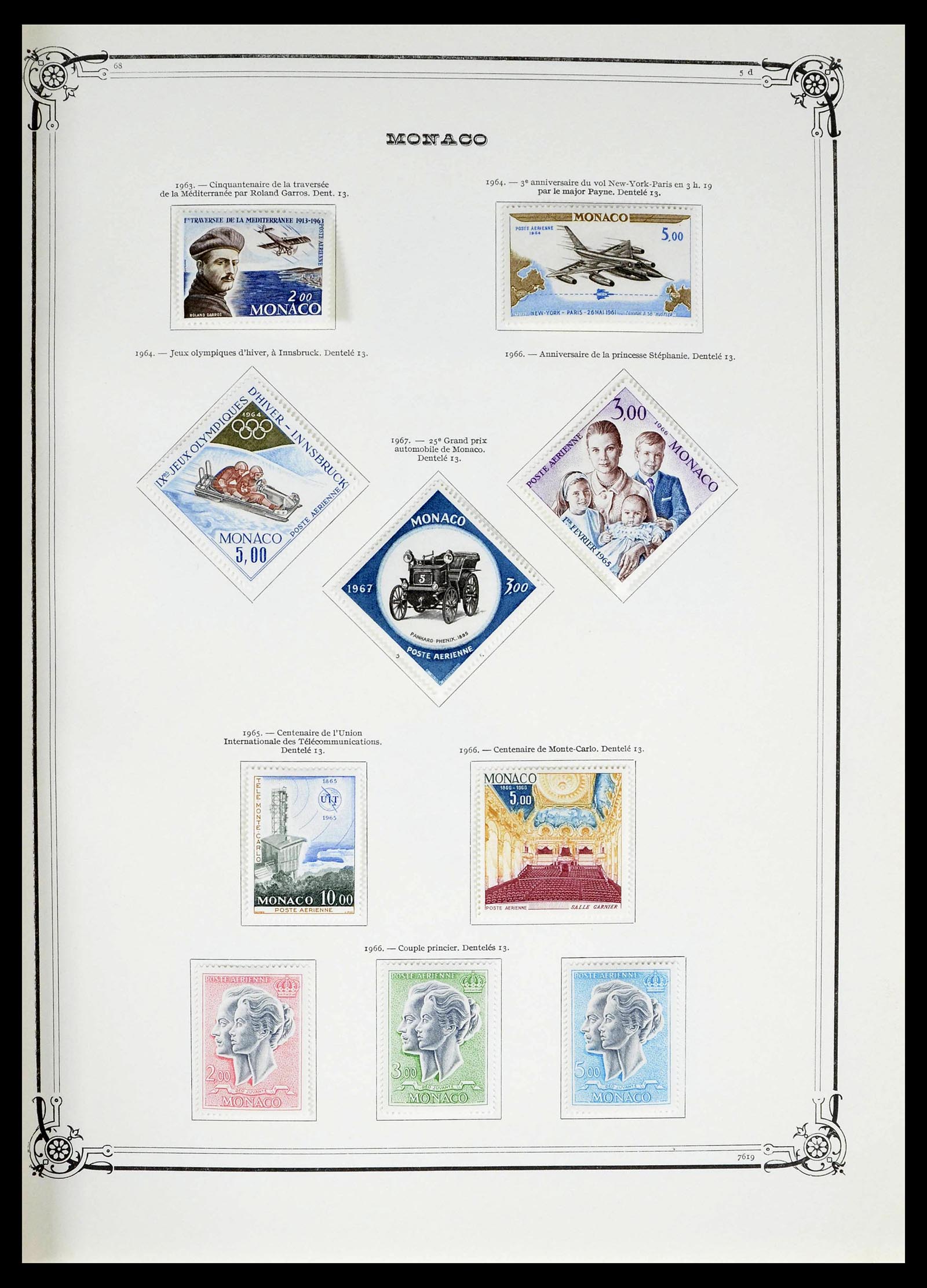 39133 0071 - Stamp collection 39133 Monaco 1885-1996.