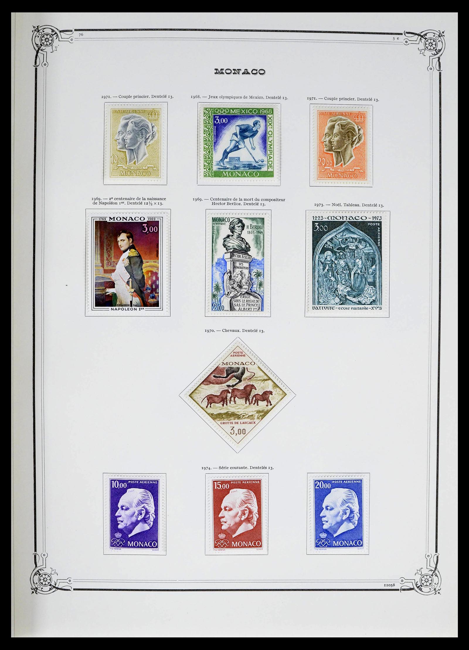 39133 0072 - Stamp collection 39133 Monaco 1885-1996.