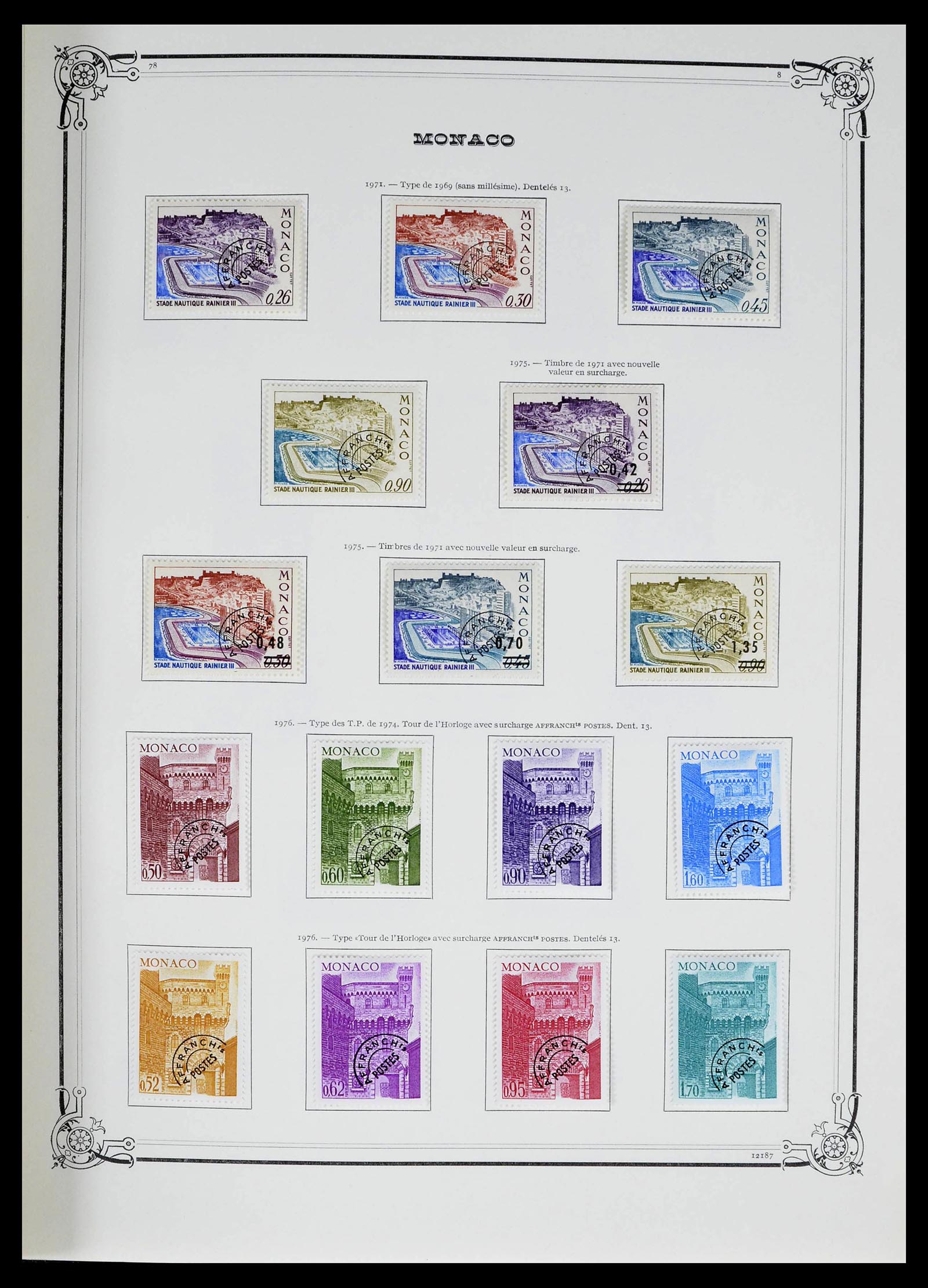 39133 0075 - Stamp collection 39133 Monaco 1885-1996.